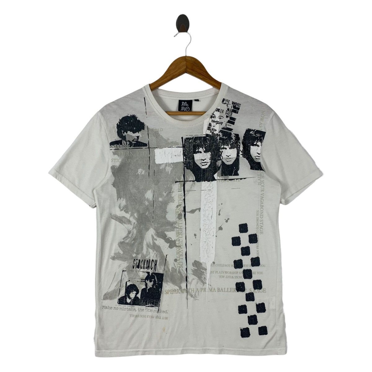 Band Tees JIM MORRISON The door vokalist band tees Size US M / EU 48-50 / 2 - 1 Thumbnail