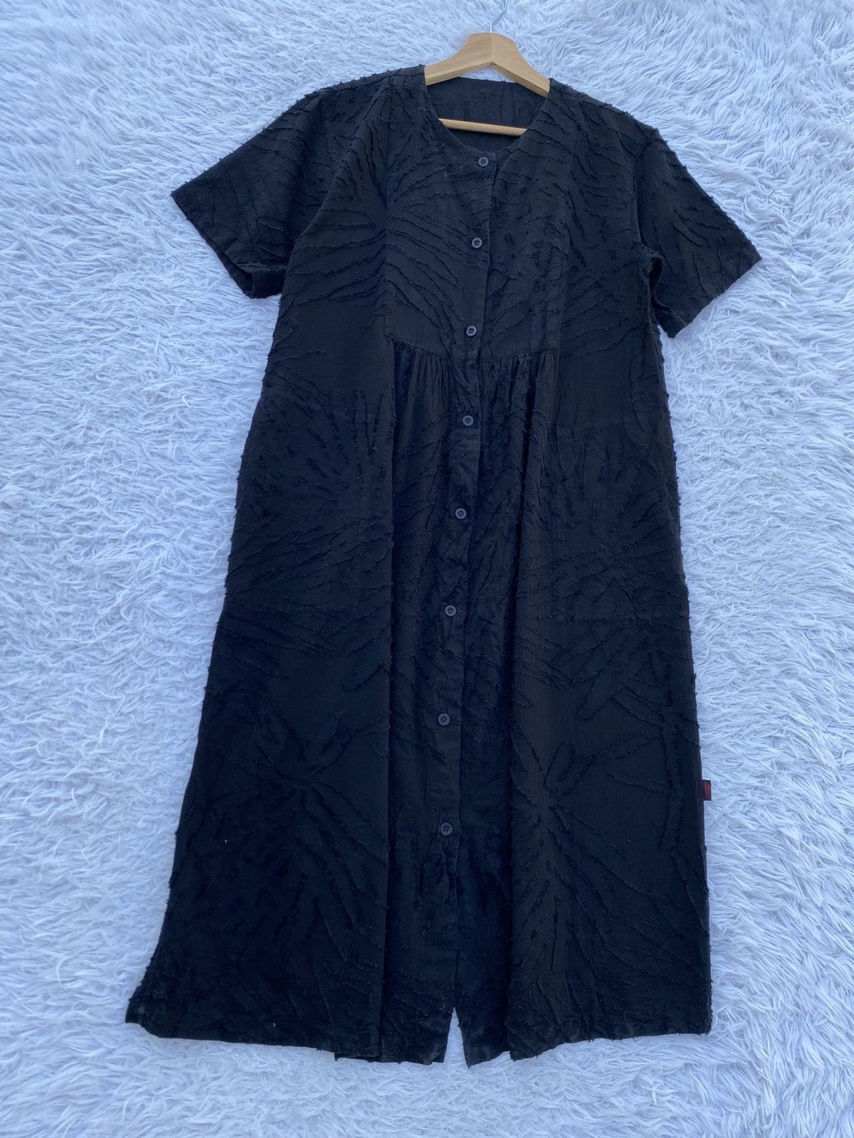 Issey Miyake Rare Haat by Issey Miyake Maxi Black Dress Size M / US 6-8 / IT 42-44 - 6 Thumbnail