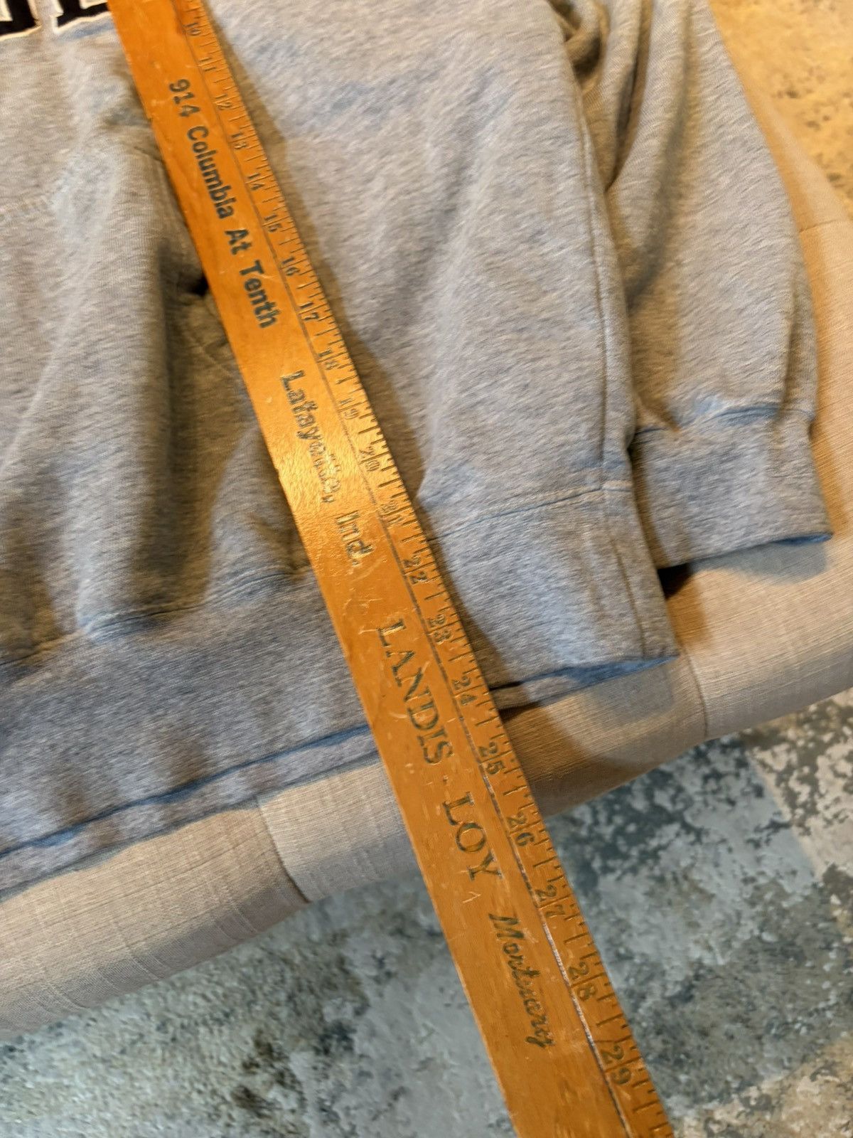 Nike Vintage 90-00s Purdue University center swoosh Grey Hoodie Size US XL / EU 56 / 4 - 5 Thumbnail