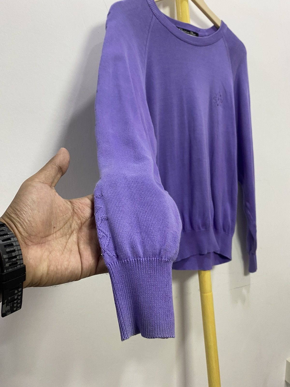 Christian Dior Monsieur VINTAGE 90S CHRISTIAN DIOR SWEATER KNITWEAR Size M / US 6-8 / IT 42-44 - 9 Thumbnail