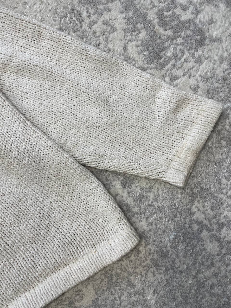 Other Vintage Corto Maltese Wool Sweater Loose Knit Cream Art Knit Size US L / EU 52-54 / 3 - 7 Thumbnail