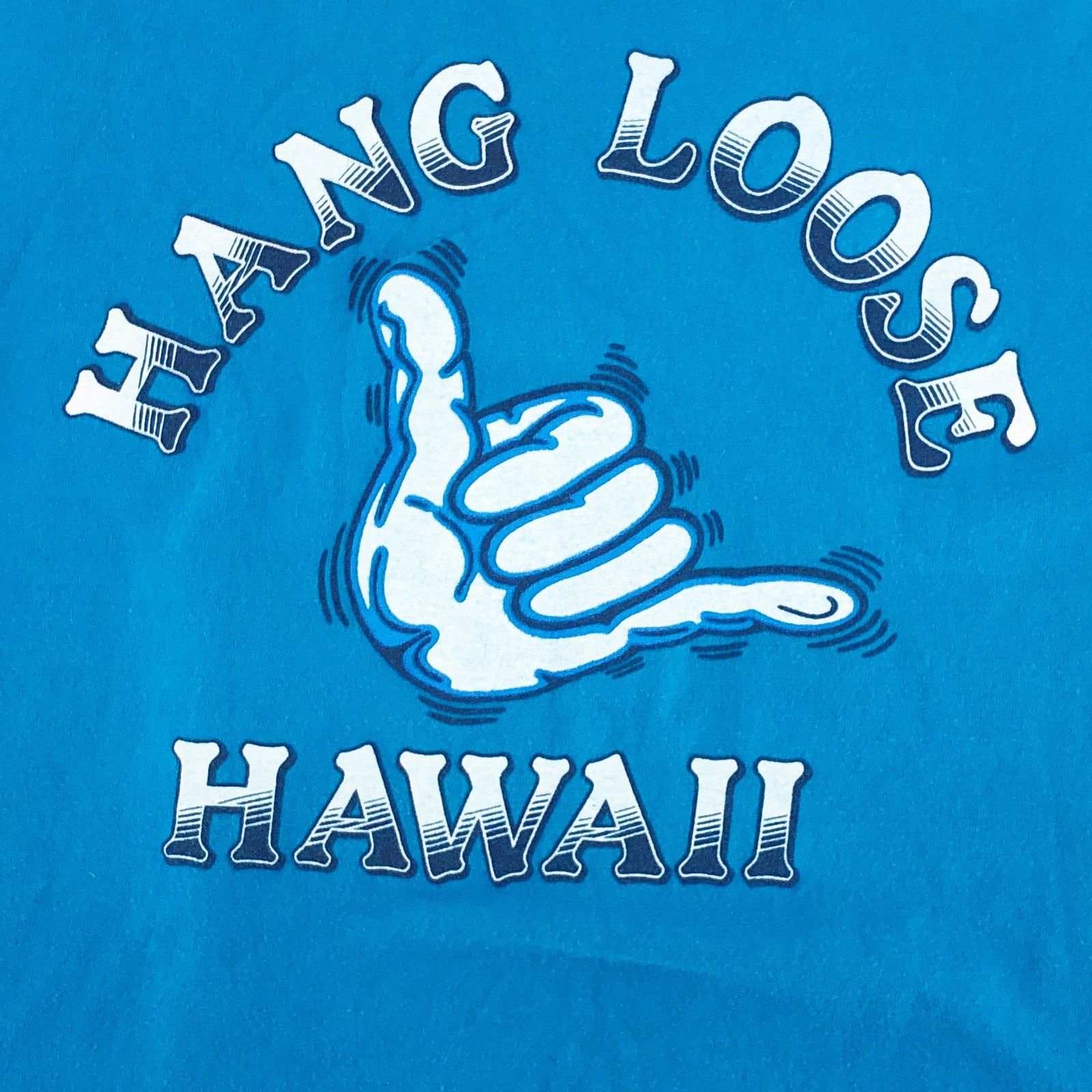 Vintage 80s Hang Loose Hawaii Stedman Super Hi Cru tshirt vintage Size US L / EU 52-54 / 3 - 3 Thumbnail