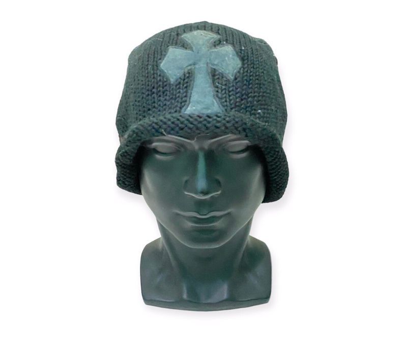 image of Big Logo Knit Beanie Hat, Men's