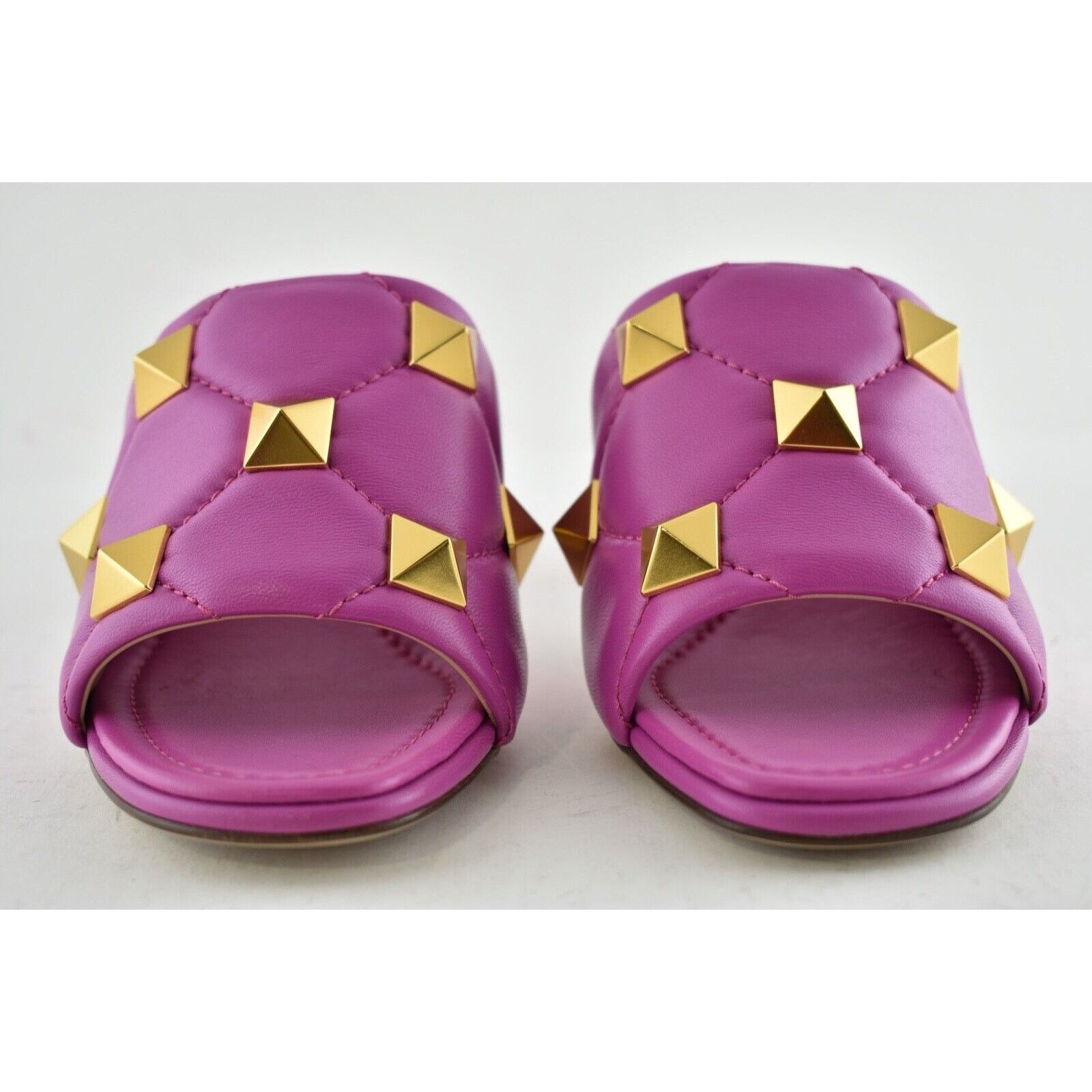 Valentino Rockstud Roman Stud Backless Mule Slide Heel Sandal 36 Size US 6 / IT 36 - 6 Thumbnail