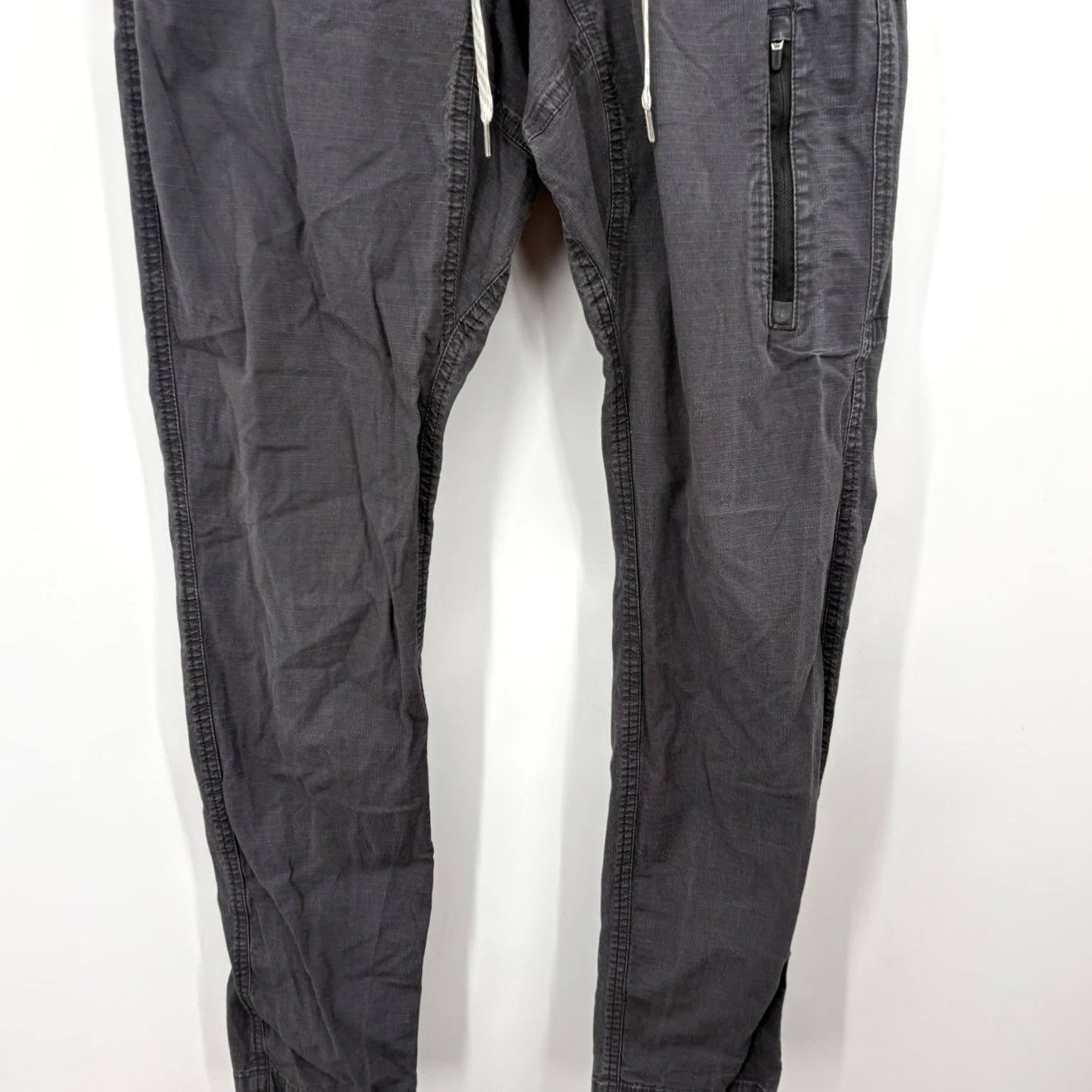 Vuori Vuori Ripstop Pant Men Small Performance Hiking Comfort Climber Slim Stretch Pants Athletic Regular Inseam 30 in Gray Size US 29 - 4 Thumbnail