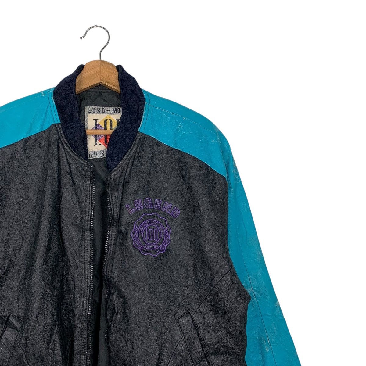 Other Euro Mode IOU Leather Jacket Size US M / EU 48-50 / 2 - 5 Thumbnail