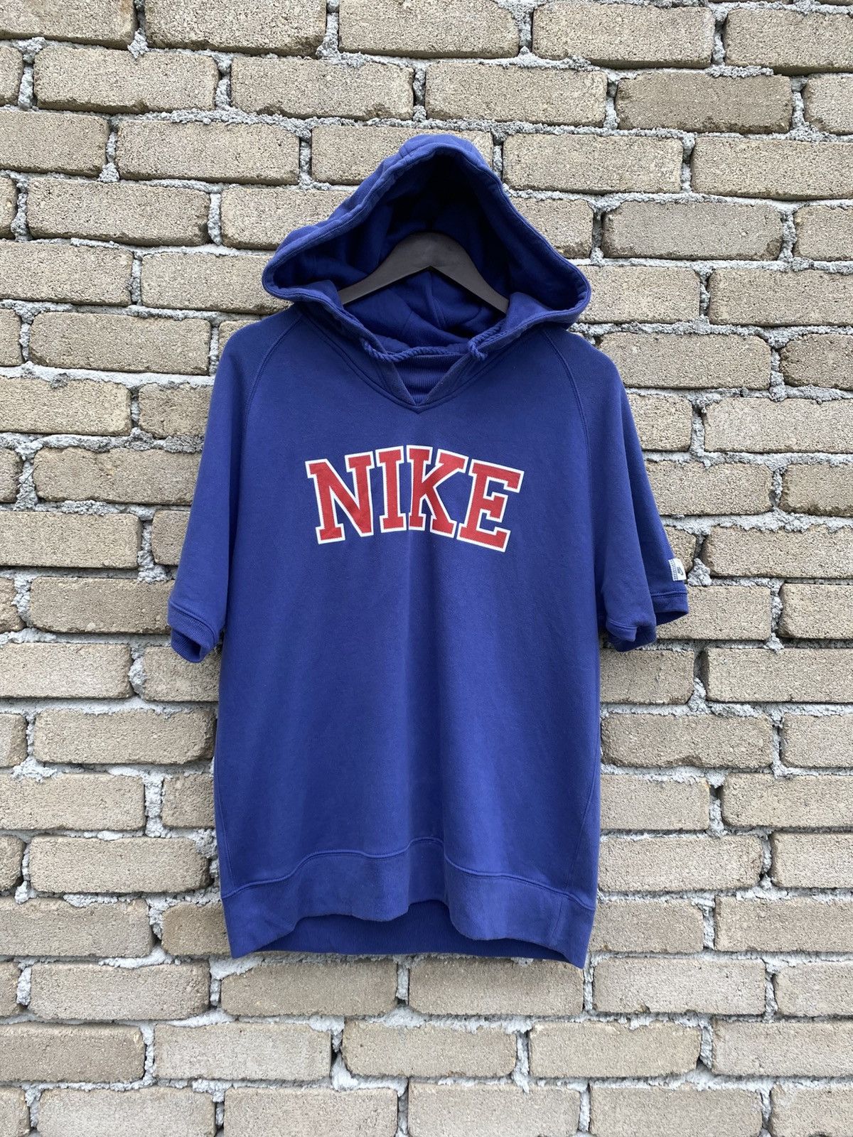 Nike Nike Spellout Hoodie Short Sleeve Size US L / EU 52-54 / 3 - 2 Thumbnail
