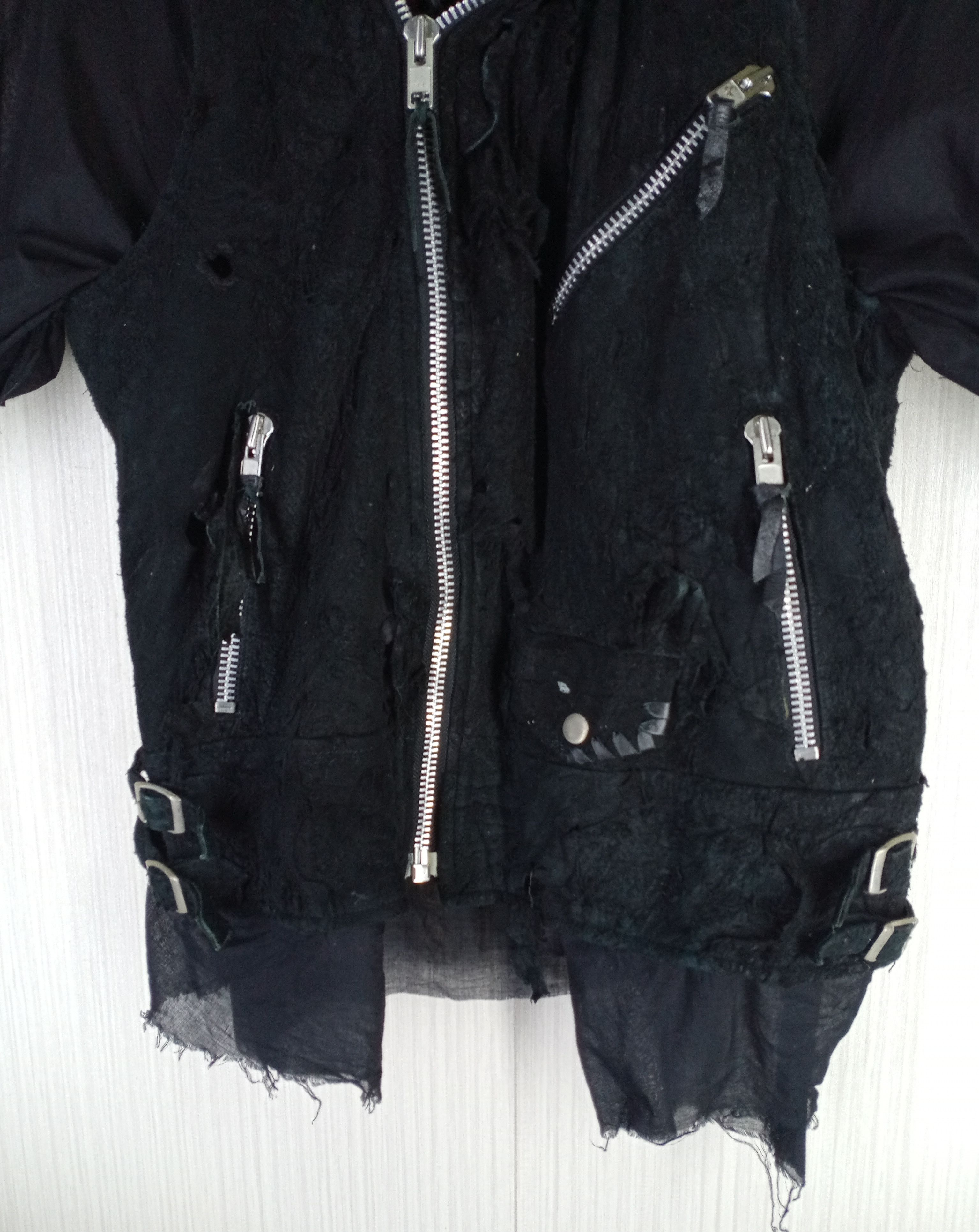 Tuesday Night Band Practice Rare Tuesday Night Band Practice Trashed Leather Jacket Size US M / EU 48-50 / 2 - 5 Thumbnail