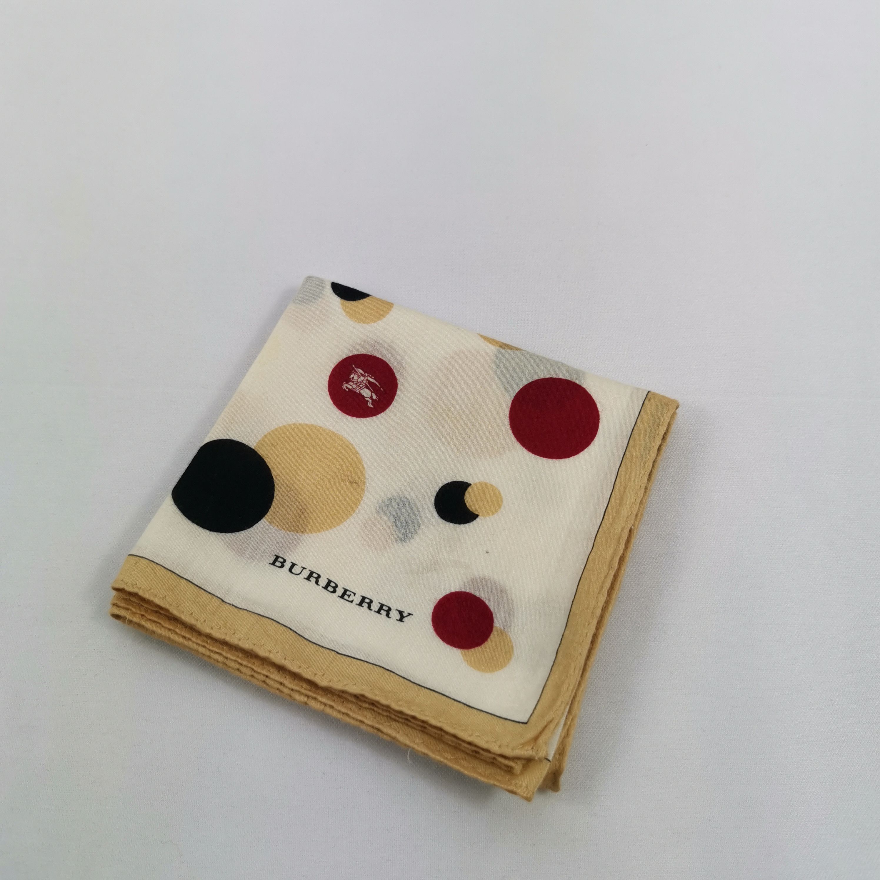 Burberry Vintage Burberry Handkerchief Bandana Pocket Square Size ONE SIZE - 4 Thumbnail