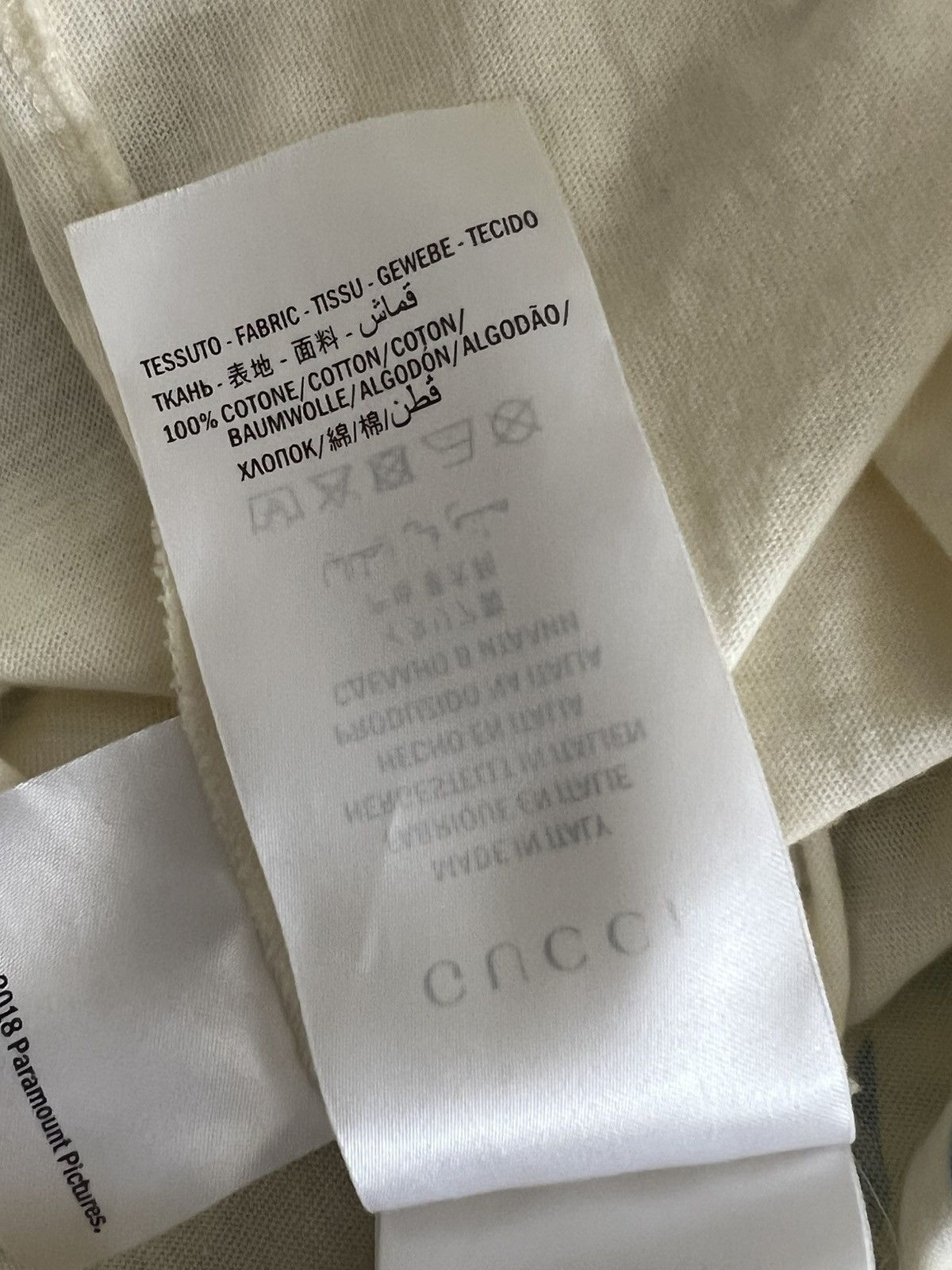Gucci Gucci Paramount authentic T-shirt M Size US M / EU 48-50 / 2 - 7 Thumbnail