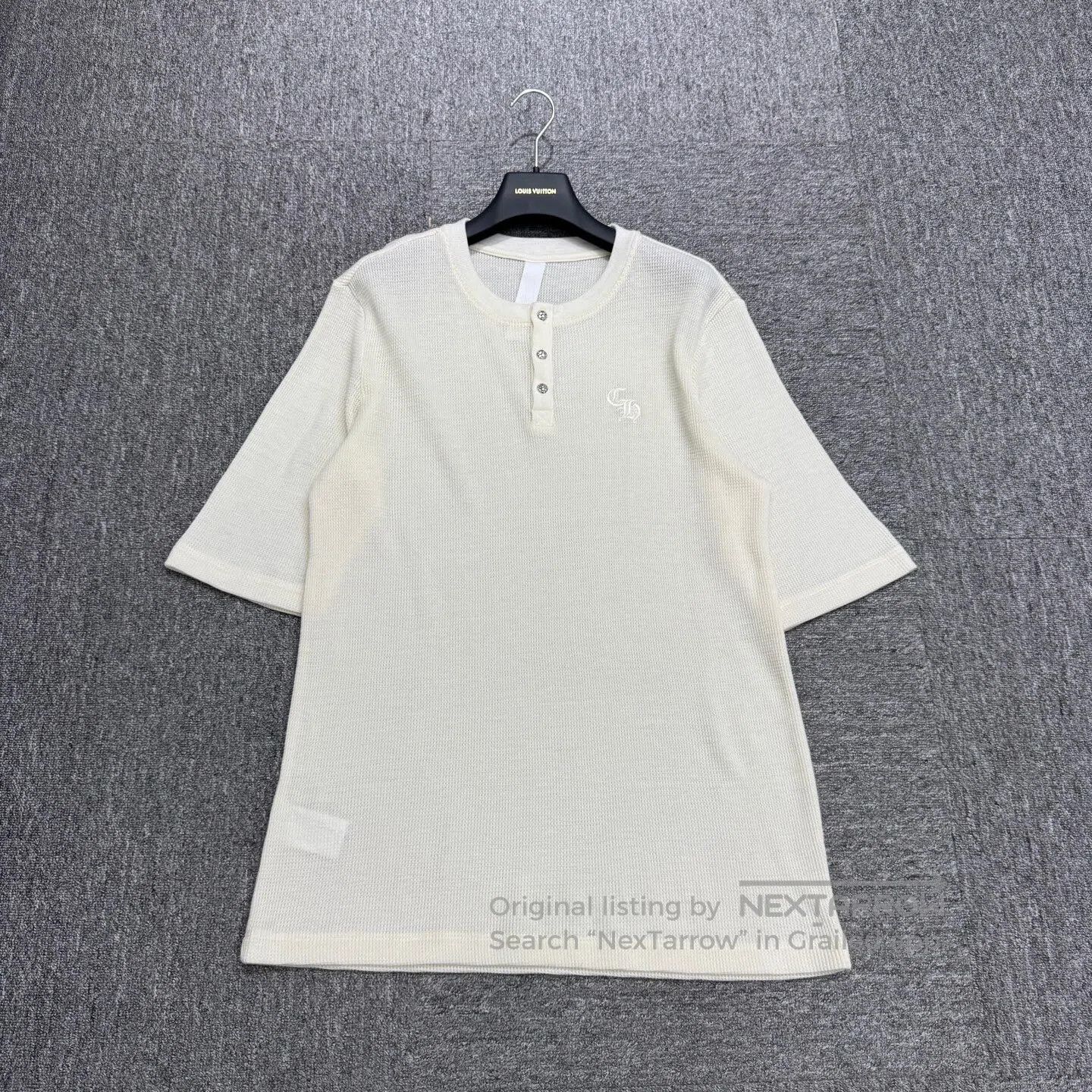 Chrome Hearts CHROME HEARTS Embroidered Sanskrit-style woolen waffle sho Size US L / EU 52-54 / 3 - 1 Thumbnail