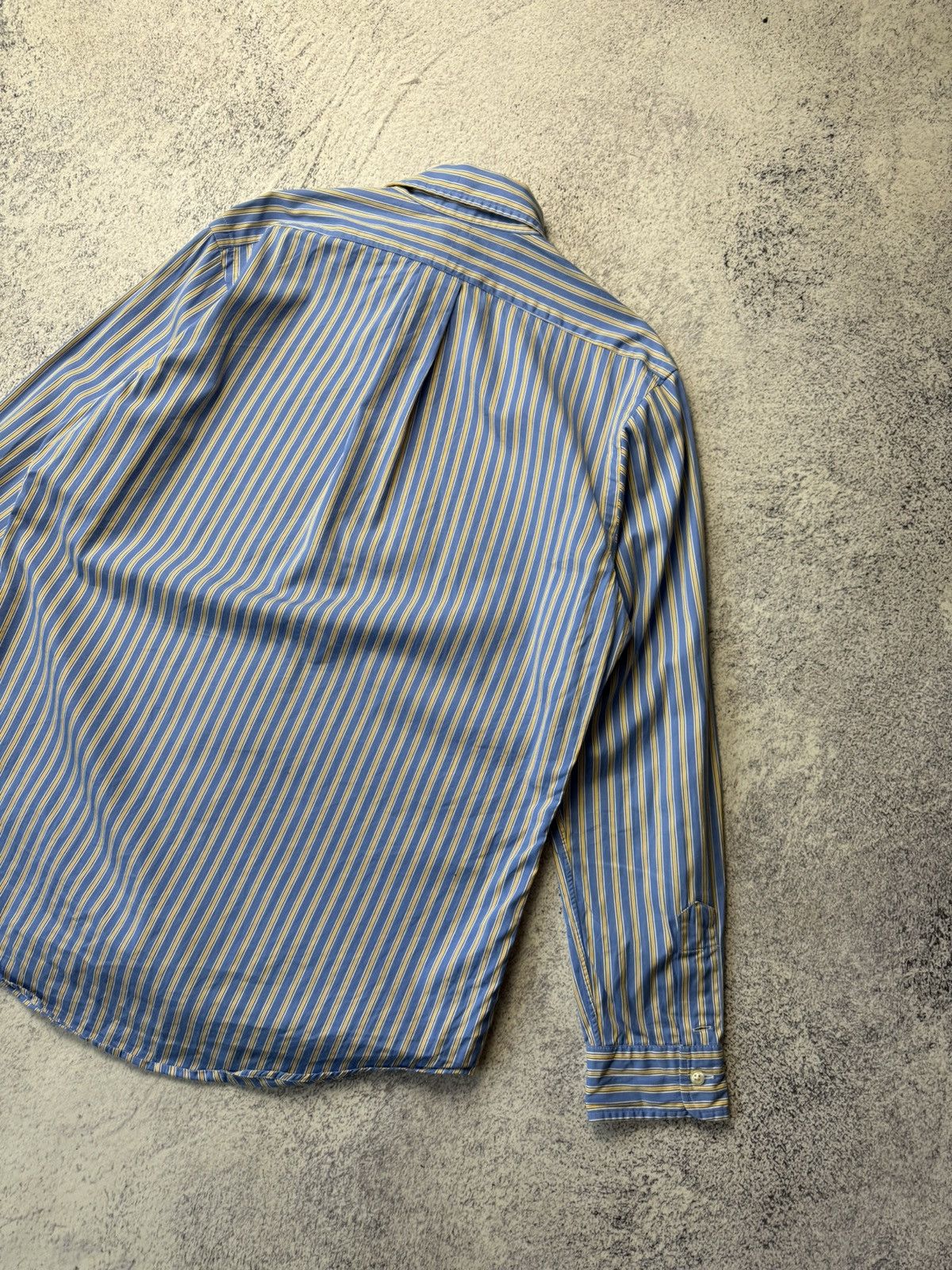Polo Ralph Lauren Vintage RALPH LAUREN Striped long Sleeved Shirt Rare Size US M / EU 48-50 / 2 - 17 Thumbnail