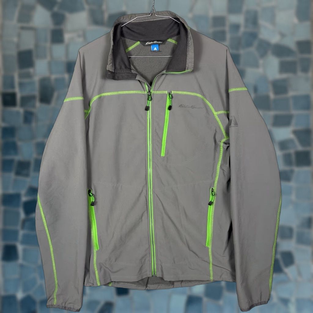 Eddie Bauer Eddie Bauer First Ascent Jacket Mens M Sandstone Softshell Tech Full Zip Hike Size US M / EU 48-50 / 2 - 1 Thumbnail