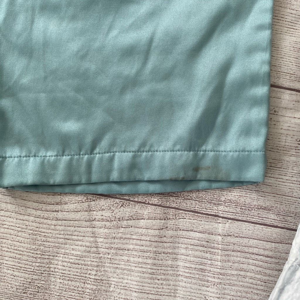 Other Satin pajama pants women L w/elastic waist and drawstring Size ONE SIZE - 5 Thumbnail