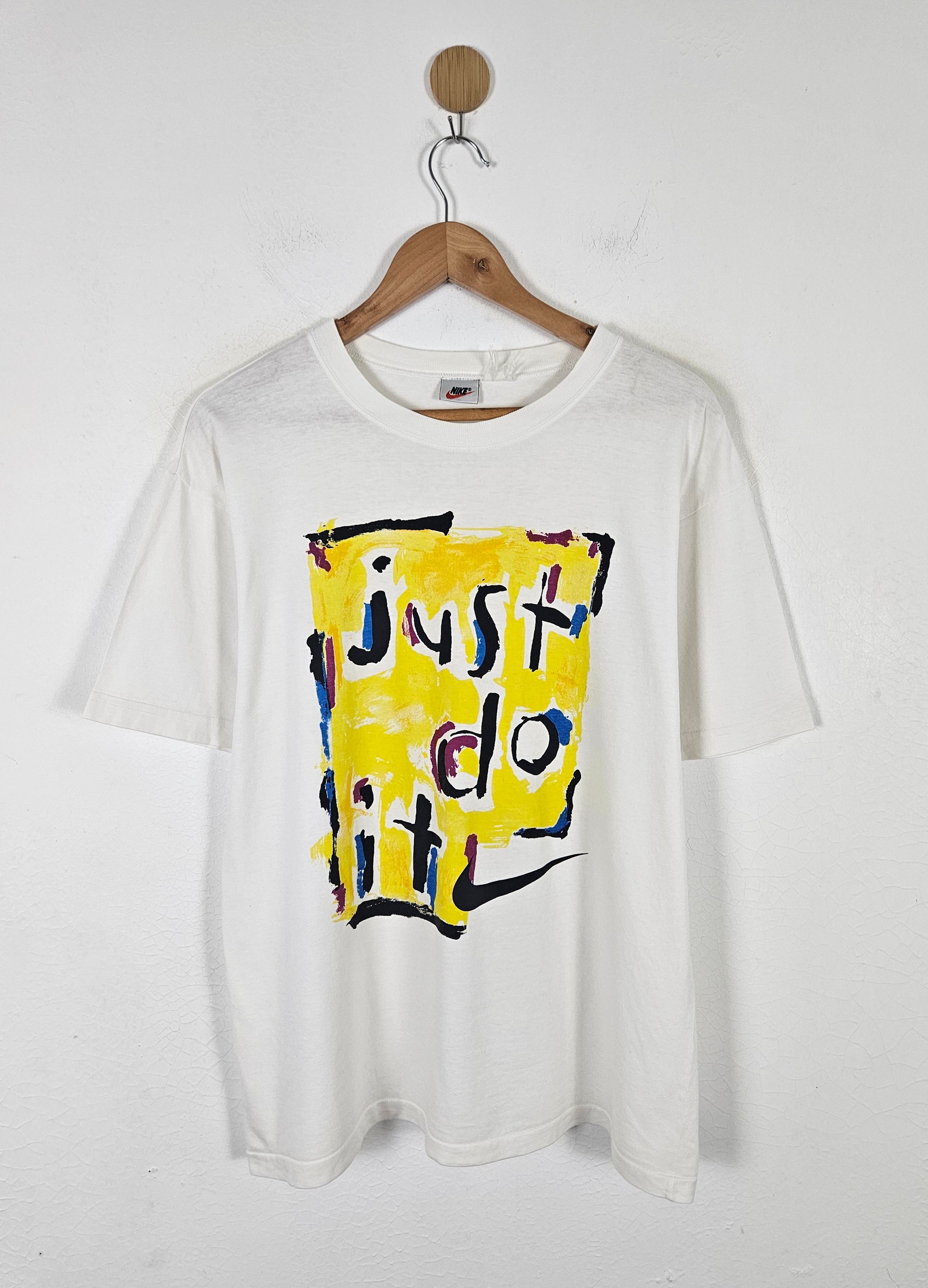 Nike × Vintage Vintage Nike Just Do it shirt Size US L / EU 52-54 / 3 - 1 Thumbnail