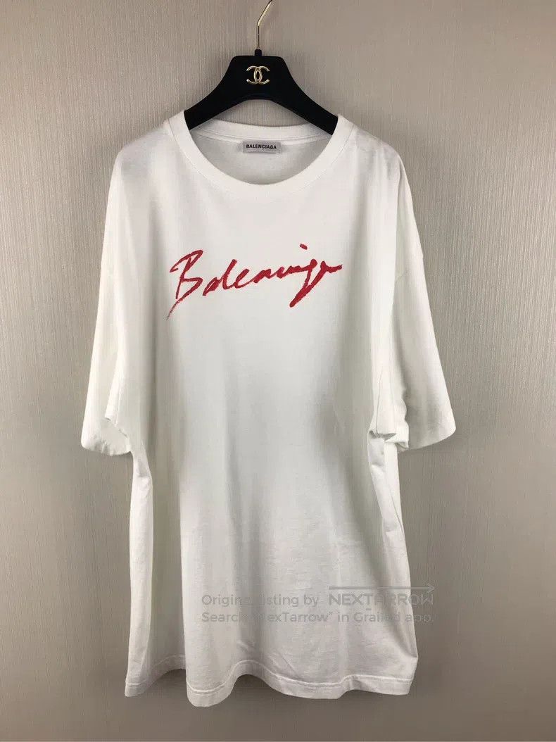 Balenciaga Balenciaga Script logo short-sleeved shirt Size US S / EU 44-46 / 1 - 1 Thumbnail
