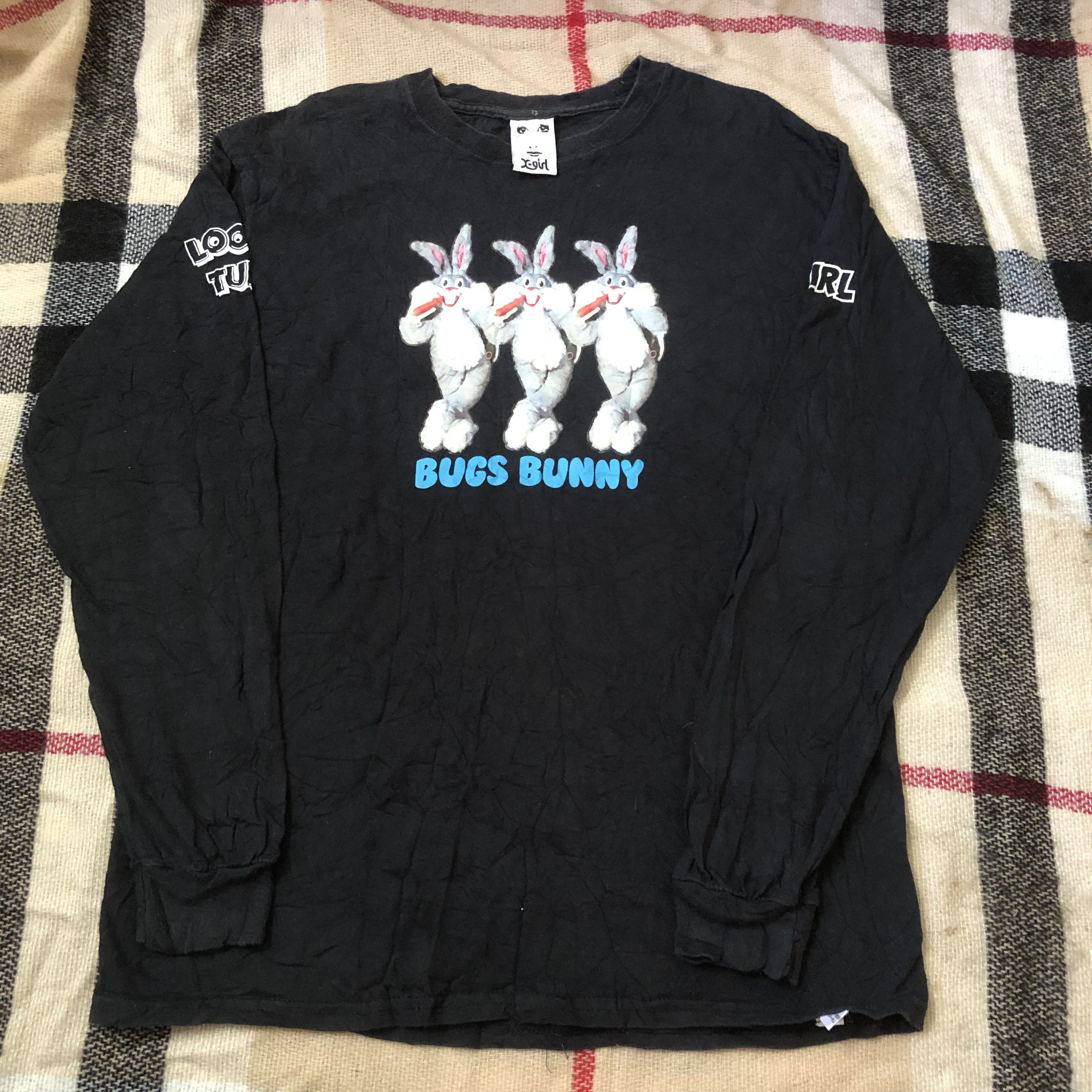Other Vintage 90s X-Girl Bugs Bunny Looney Tunes Japan shirt M Size US M / EU 48-50 / 2 - 1 Thumbnail