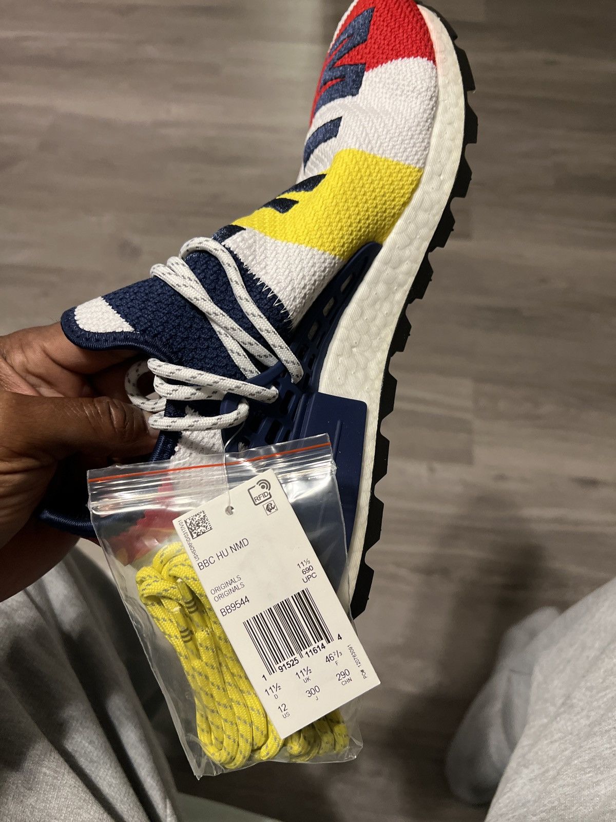 Adidas BBC Human Made NMD Size US 12 / EU 45 - 5 Thumbnail