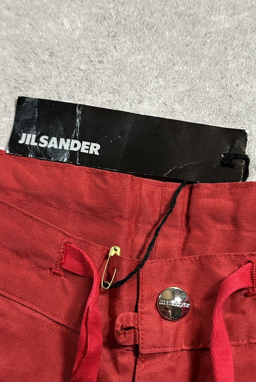 Jil Sander Jil Sander Archive T-Stripe Pants Red Side Stripe 36 Size US 36 / EU 52 - 4 Thumbnail