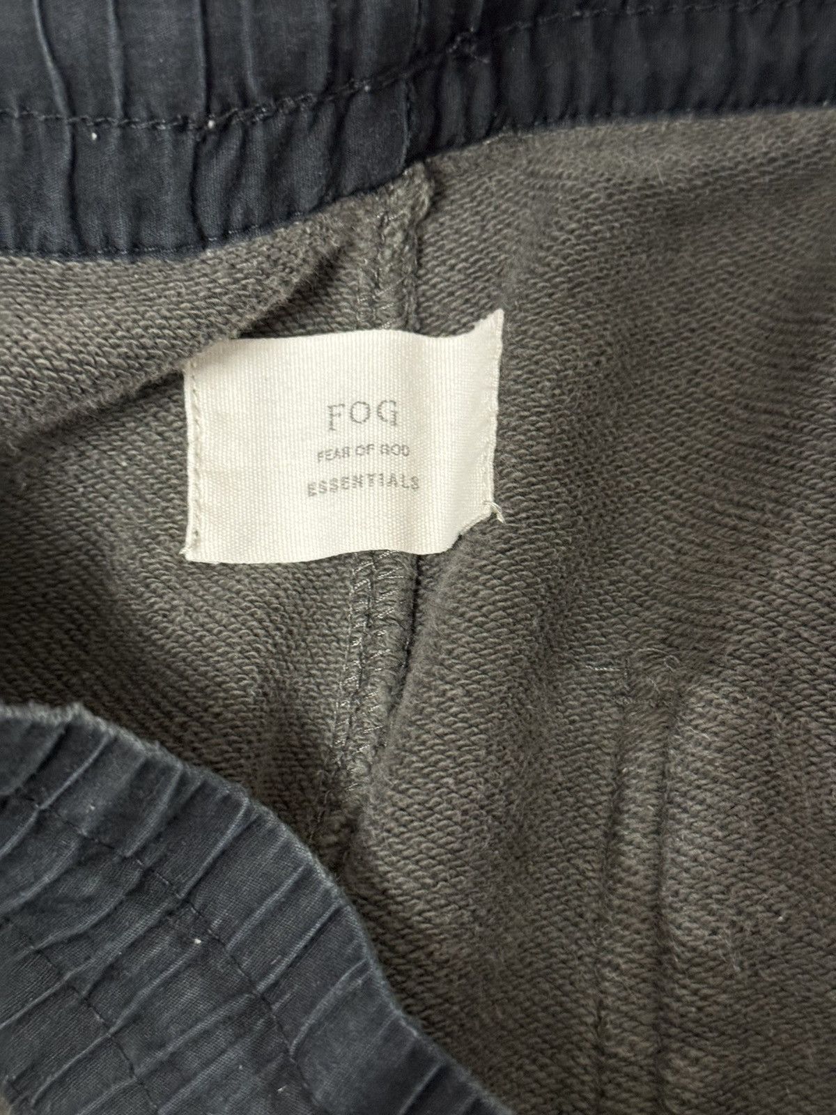 Fear of God 🔥FOG Fear of God Essentials Drawstring Pants Raven SZ Large Size US 36 / EU 52 - 12 Thumbnail