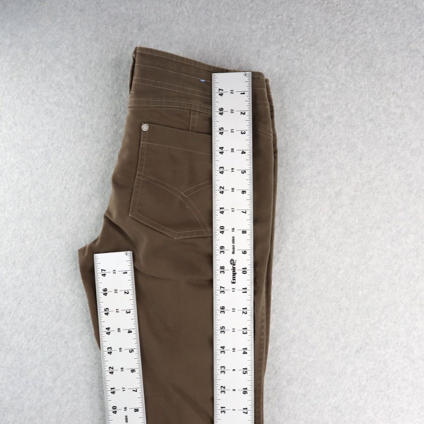 Vintage Kuhl Pants Women Size 4 Regular Military Green Hiking Cargo Authentic w Button Size 27" / US 4 / IT 40 - 6 Thumbnail