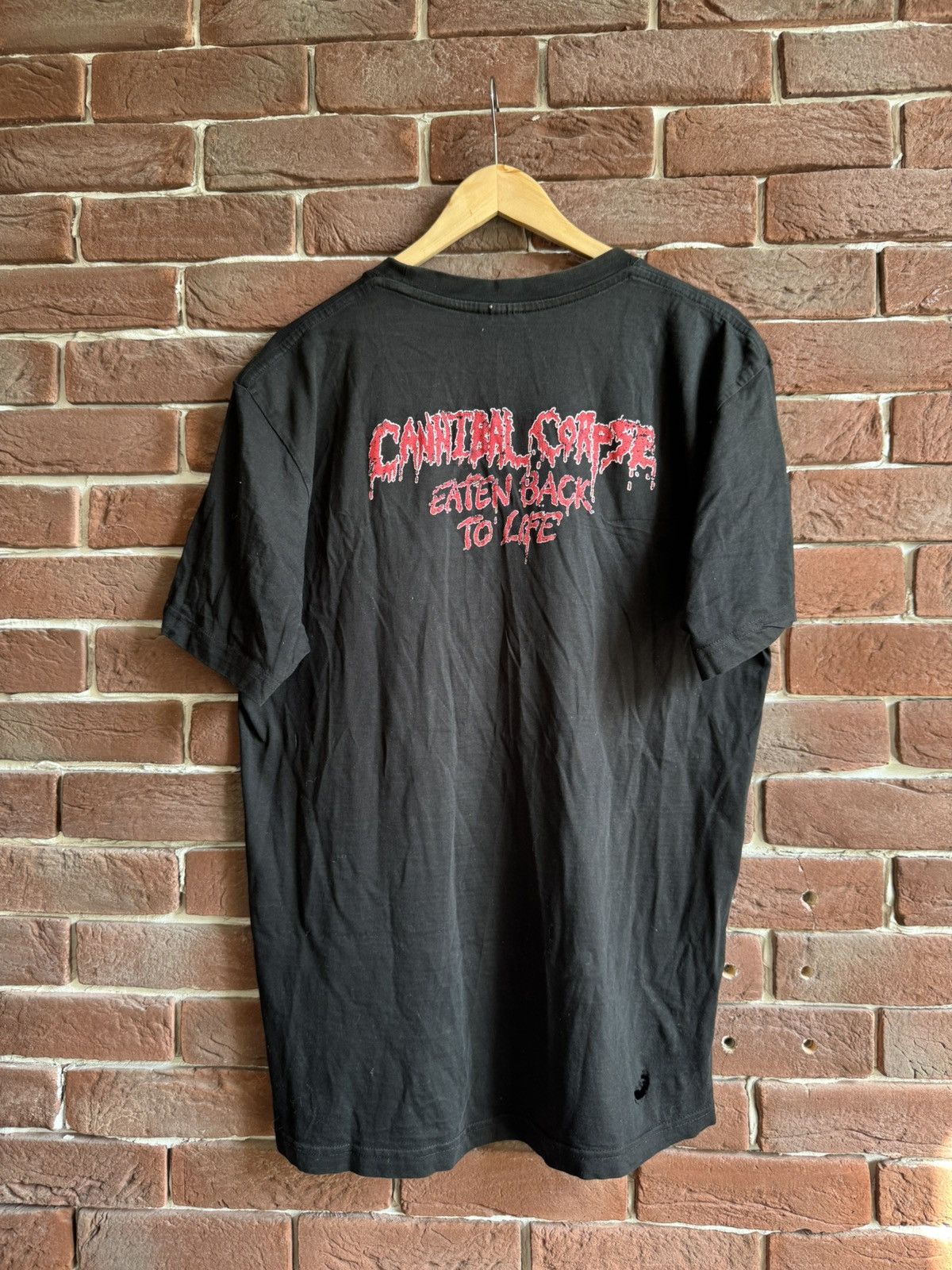 Band Tees Rare 00s Cannibal Corpse Eaten Back Life Metal Band Tee L Size US L / EU 52-54 / 3 - 2 Thumbnail