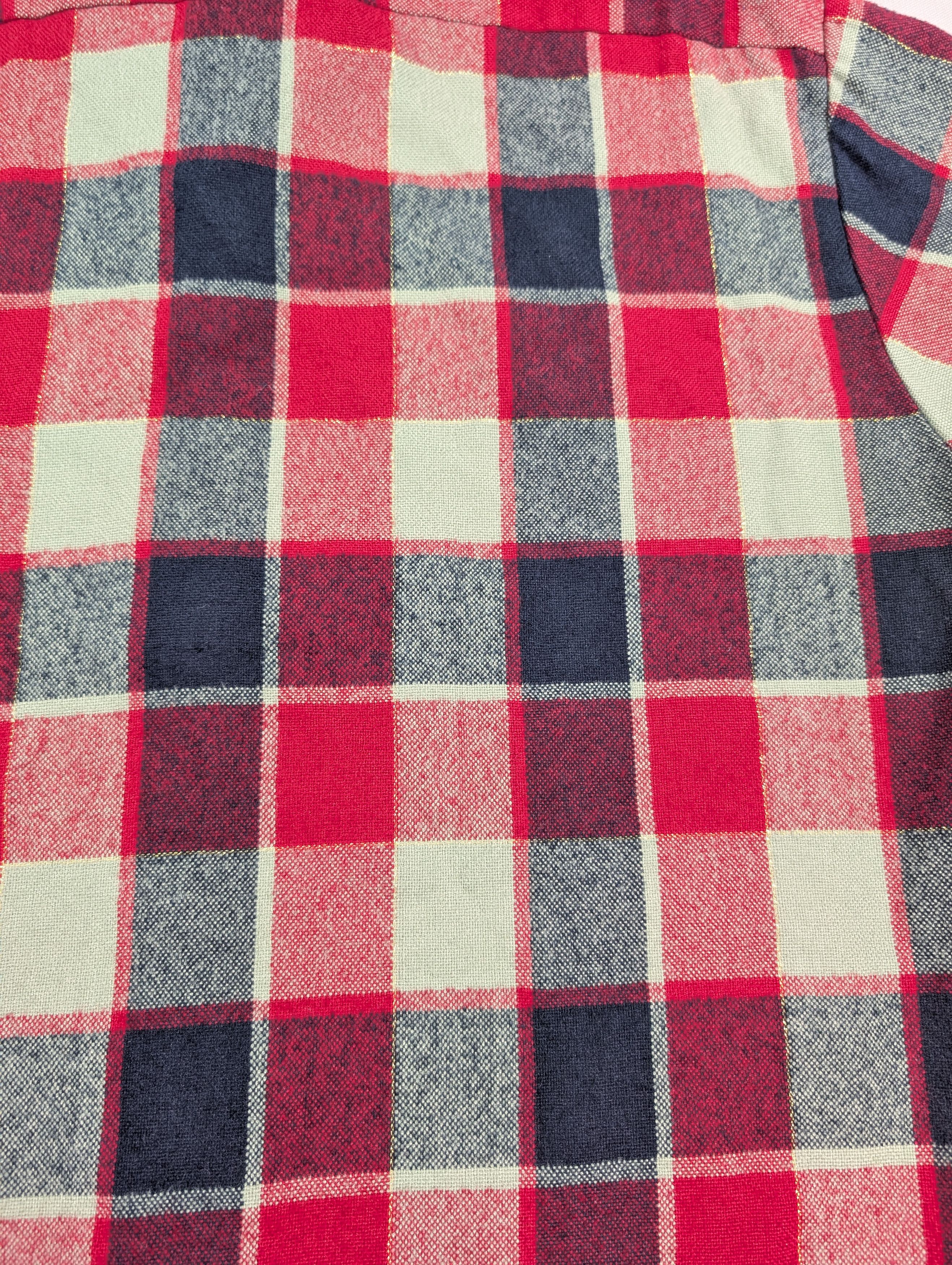 Ralph Lauren Rare Vintage Polo Ralph Lauren Shacket Wool Plaid Korea 80s Size US L / EU 52-54 / 3 - 13 Thumbnail