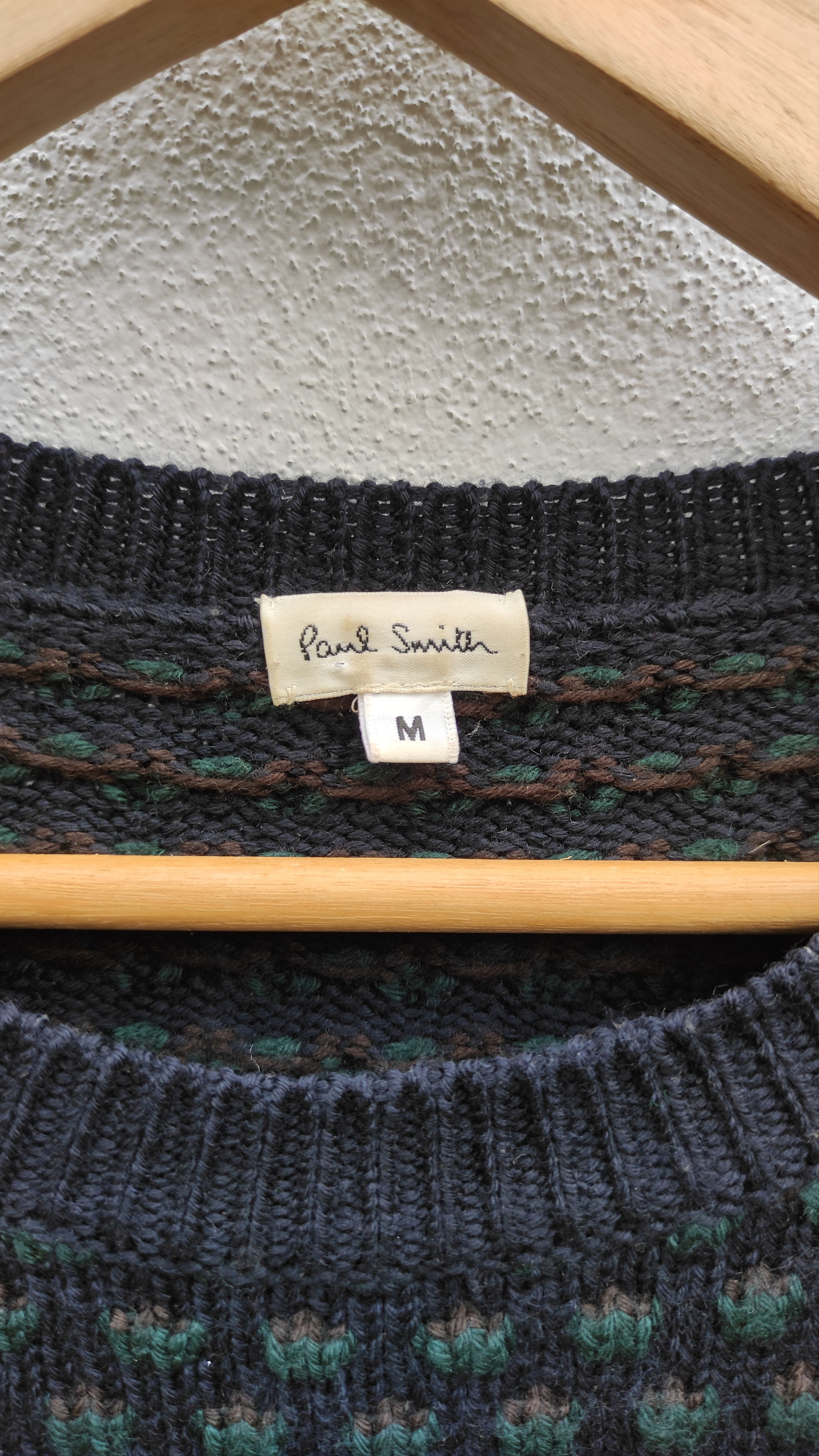 Paul Smith × Vintage Paul Smith knitwear Sweater Jumper Size US M / EU 48-50 / 2 - 8 Thumbnail