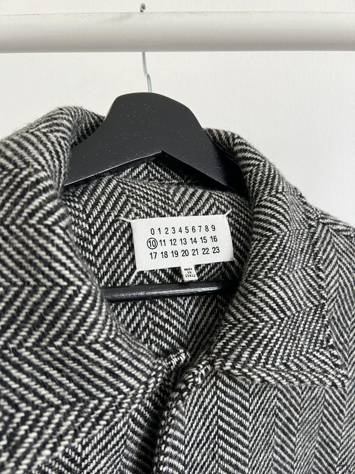 Maison Margiela Maison Margiela Wool Tweed Jacket Size US M / EU 48-50 / 2 - 8 Thumbnail