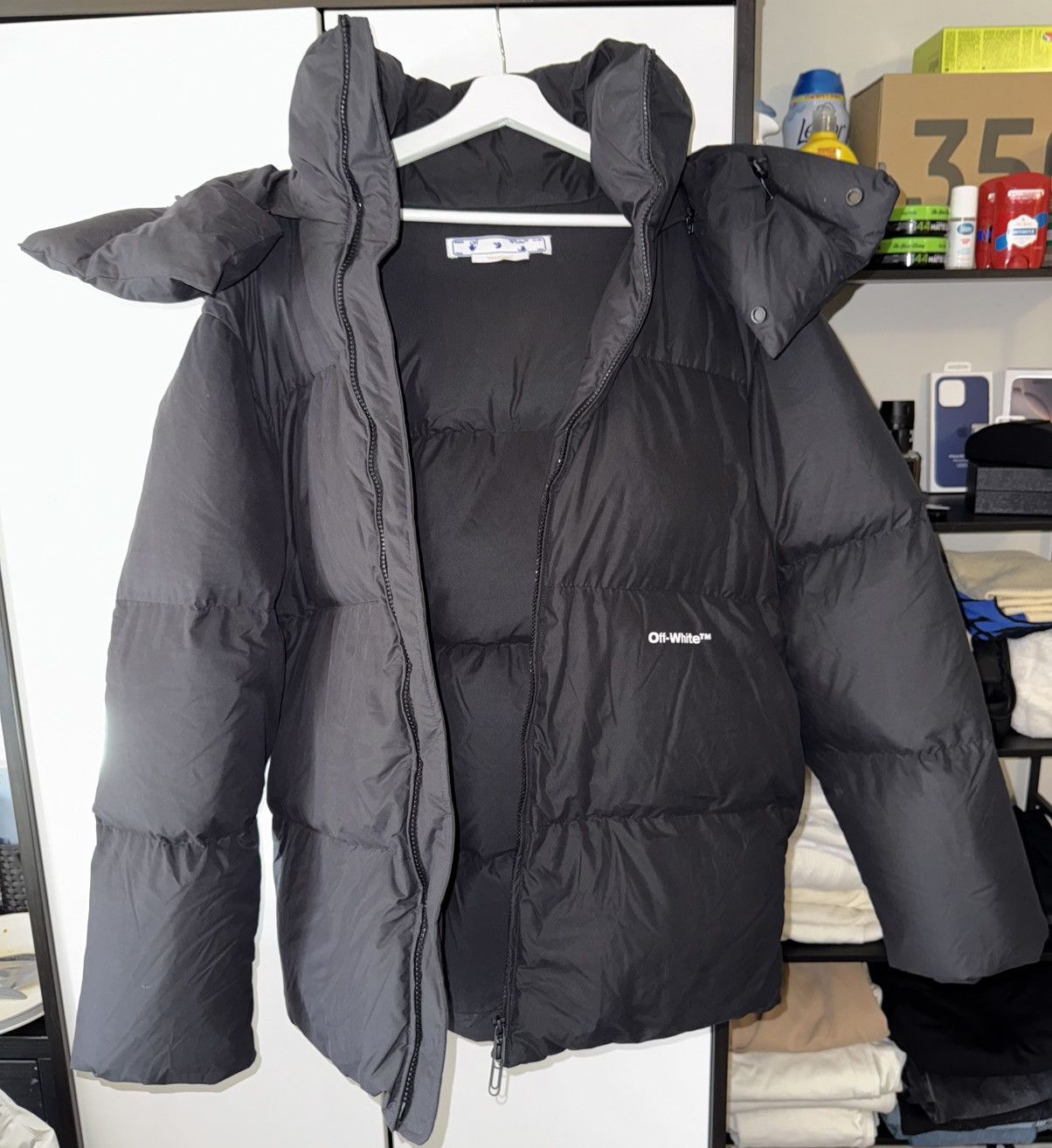 Off-White Winter Coat Size US L / EU 52-54 / 3 - 1 Thumbnail
