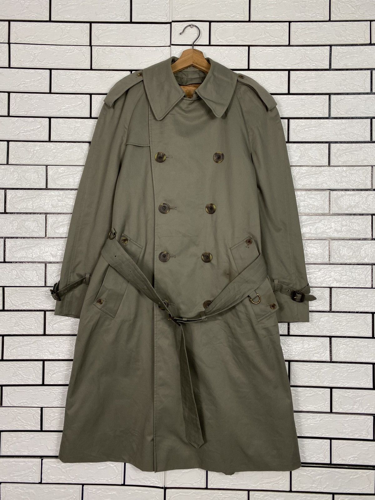 Aquascutum Vintage Trench Coat Long Aquascutum Made in England Nova Size US M / EU 48-50 / 2 - 2 Thumbnail