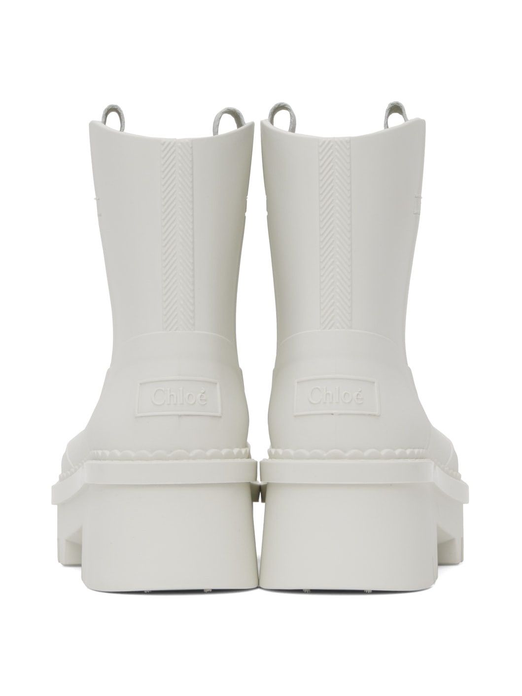Chloe o1y0825 Ankle Boots in White Size US 9 / IT 39 - 4 Thumbnail