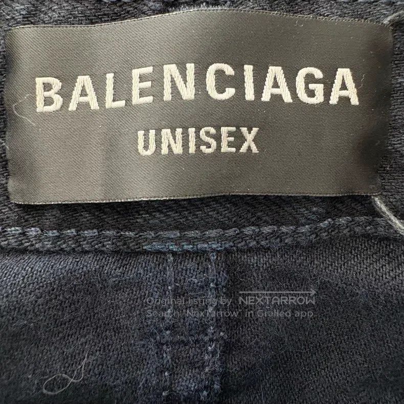 Balenciaga Balenciaga size XS Double Layer Distressed Washed Tie Dye Size US 27 - 3 Thumbnail