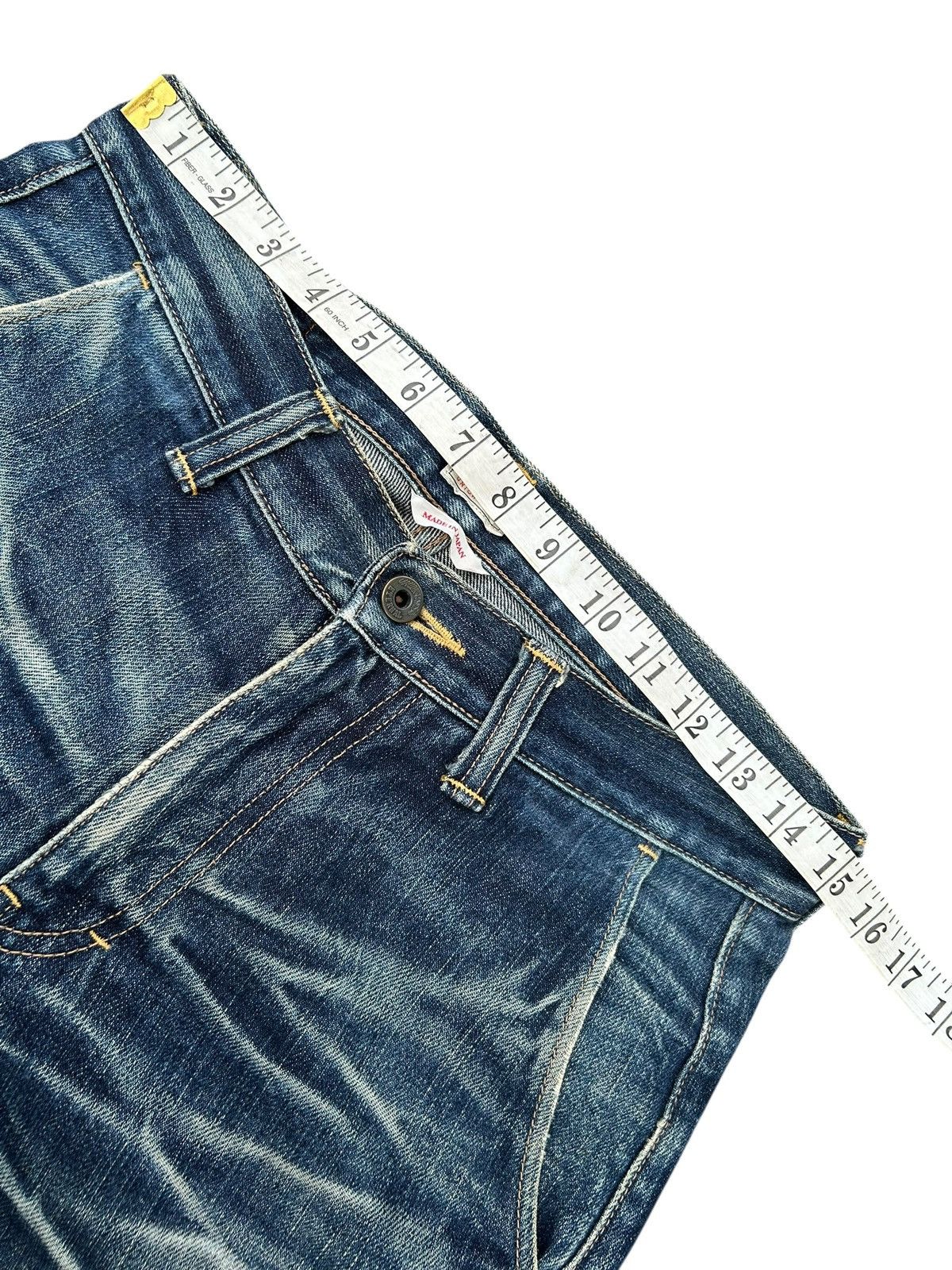 Kapital Vintage ETERNAL Selvedge Distressed Denim Jeans Size US 30 / EU 46 - 19 Thumbnail