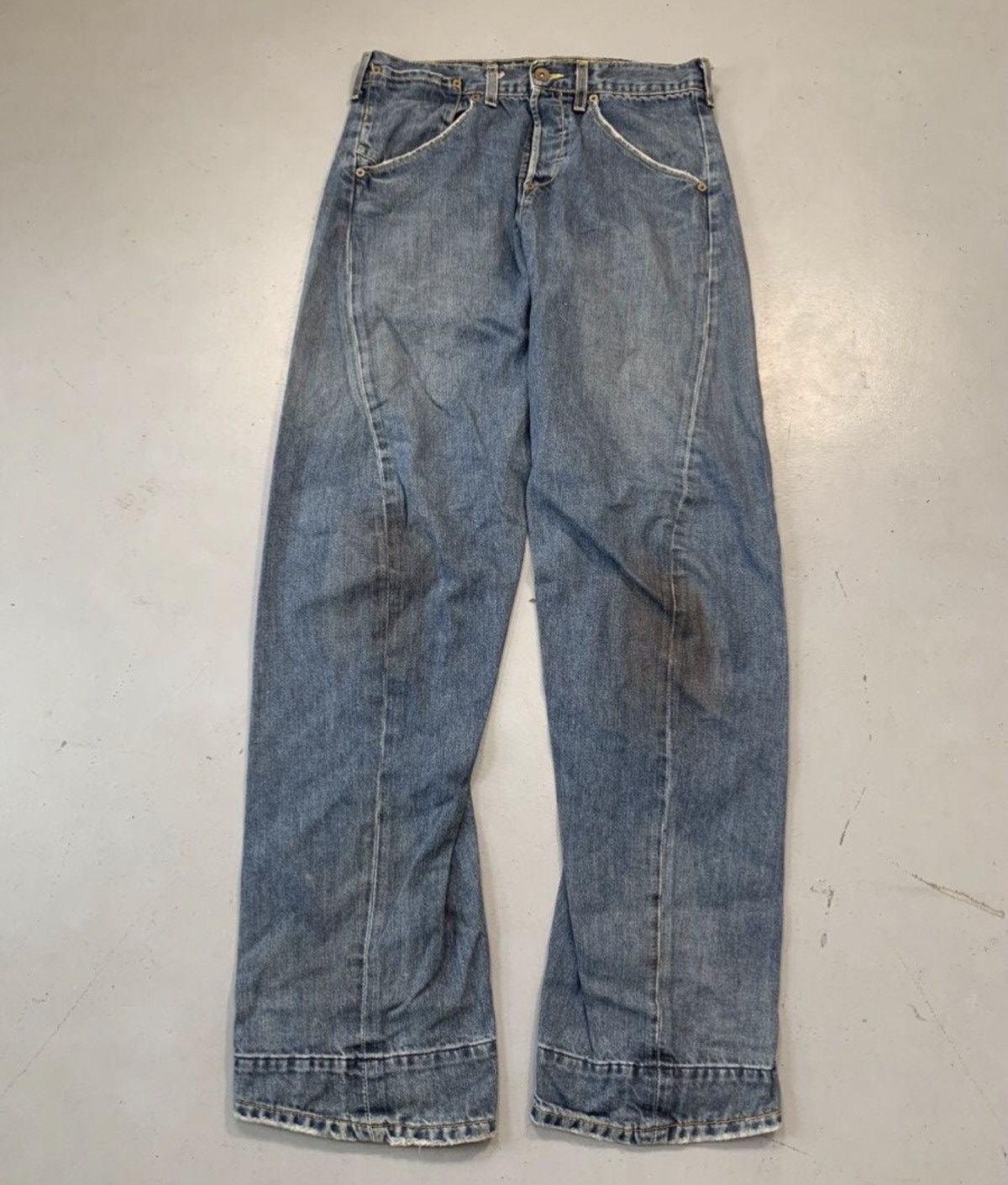 Levi's Vintage Levi’s engineer jeans denim buckle belt Size US 30 / EU 46 - 3 Thumbnail