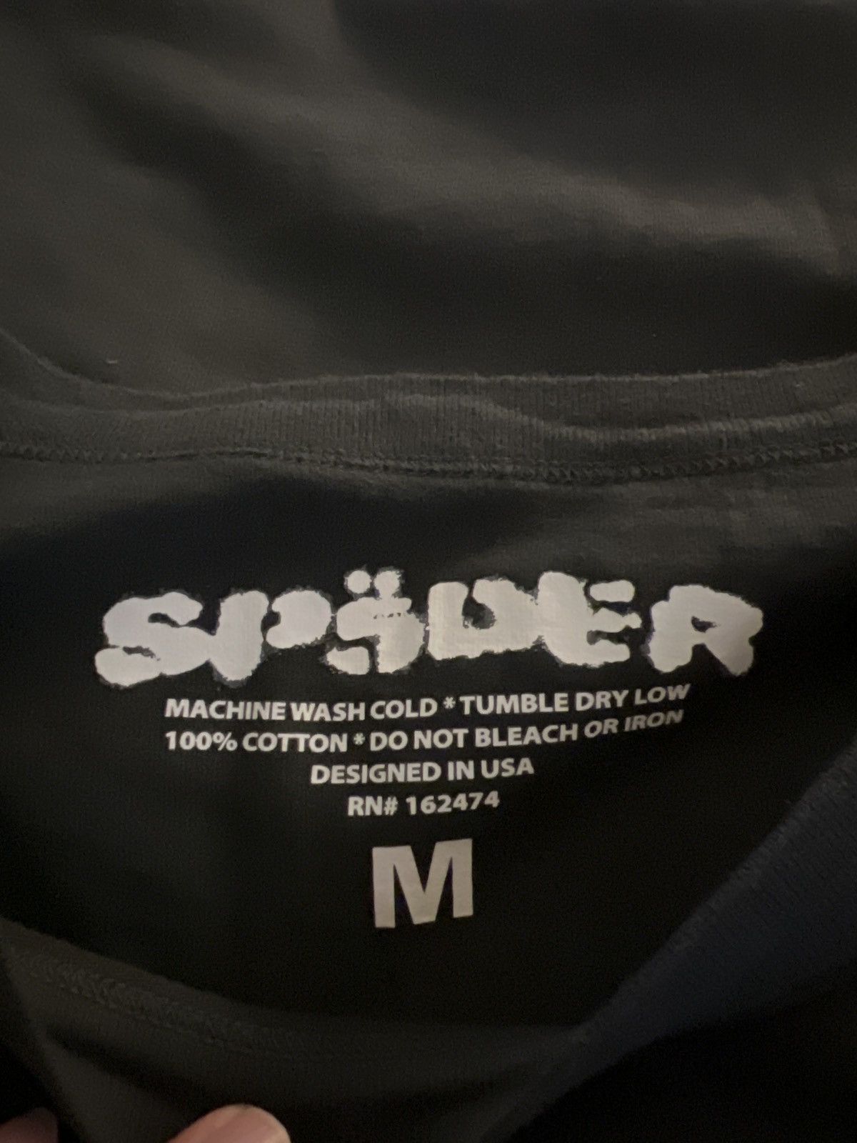 Sp5der Sp5der Wide T-shirt Size US M / EU 48-50 / 2 - 4 Thumbnail