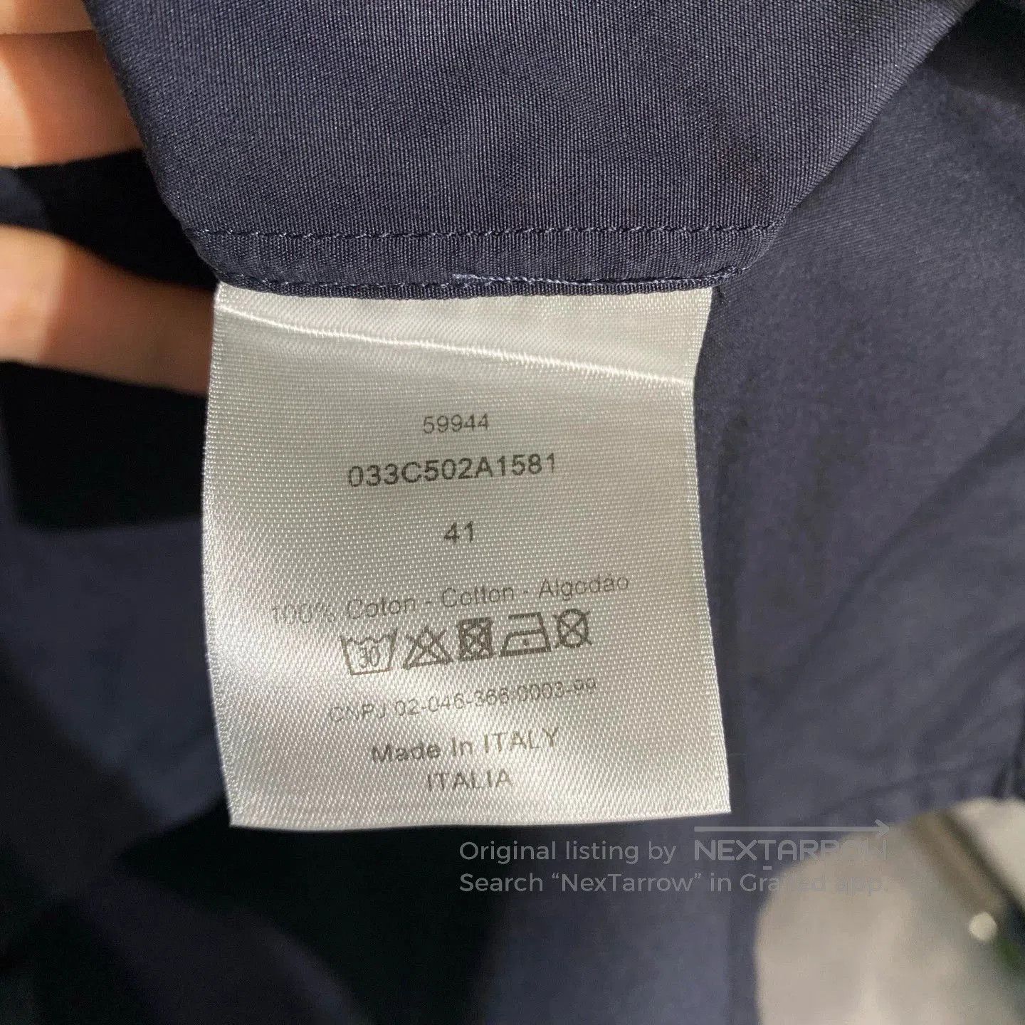 Dior dior short sleeve shirt with air jordan collaboration. Size US L / EU 52-54 / 3 - 4 Thumbnail