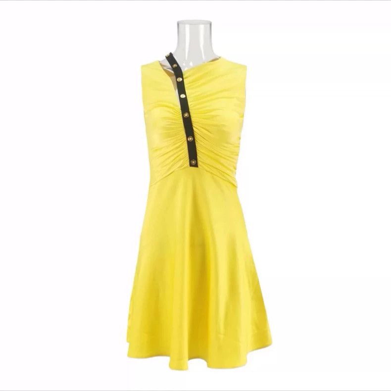 Versace Versace Silk sleeveless dress Size S / US 4 / IT 40 - 1 Thumbnail