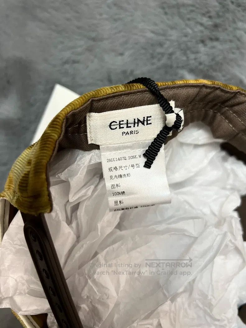 Celine Celine size M Corduroy Tie-dye Baseball Jacket with Hood Size ONE SIZE - 3 Thumbnail