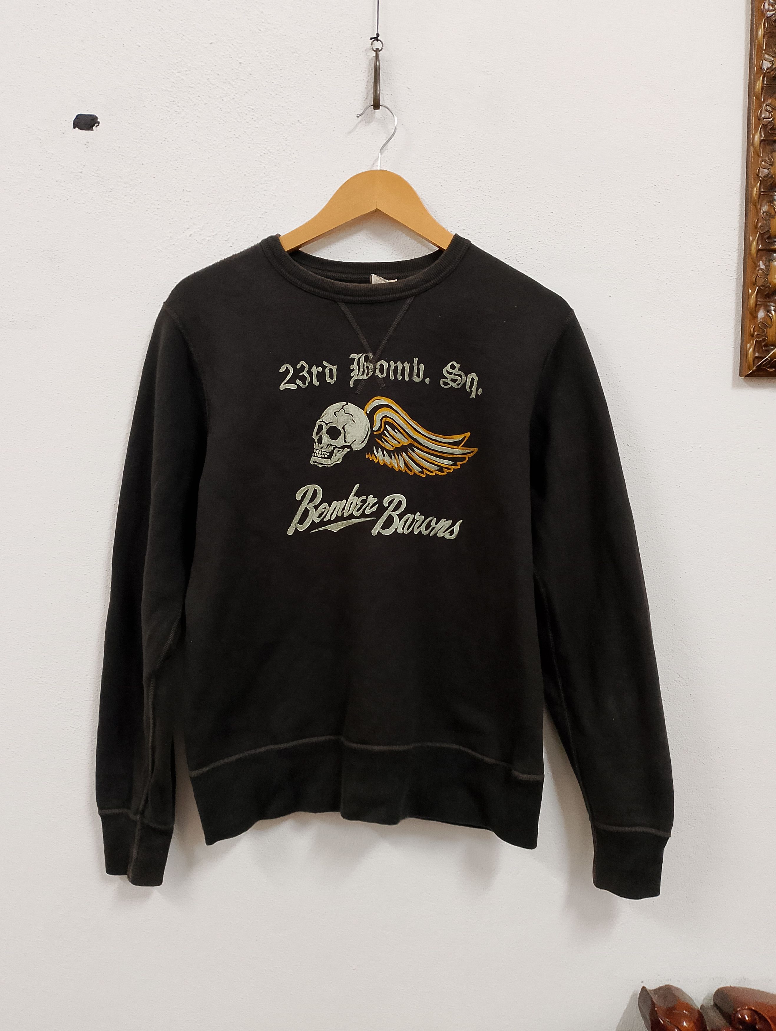 Buzz Rickson's Buzz Rickson 23rd Bomb Squadron Bomber Barons Sweatshirt Size US M / EU 48-50 / 2 - 1 Thumbnail