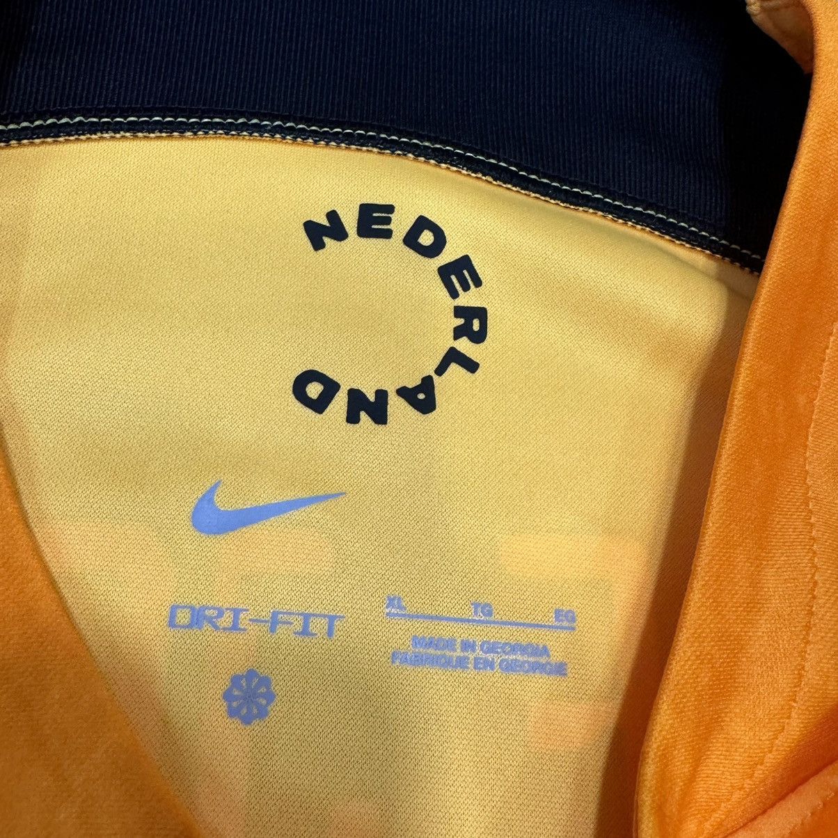 Nike Holland WC2022 home shirt #21 F.de jong Size US XL / EU 56 / 4 - 6 Thumbnail