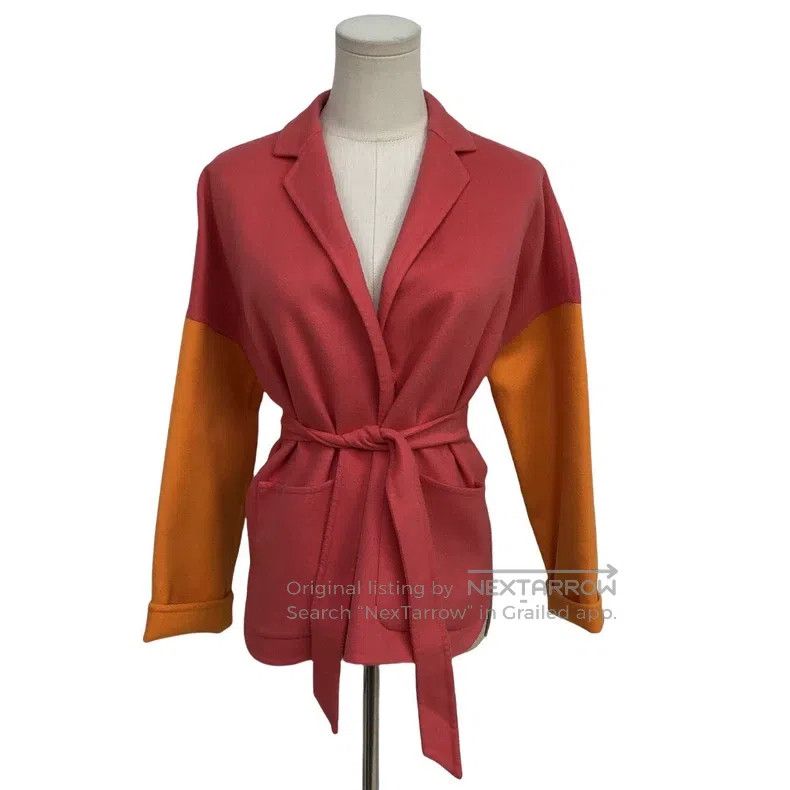 Max Mara Max Mara Wool Patchwork Short Jacket Size XS / US 0-2 / IT 36-38 - 1 Thumbnail