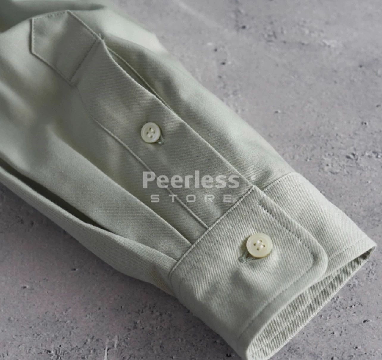 Descendant DESCENDANT KENNEDY'S TWILL LS SHIRT Jpn Whale Embro 24SS Green Size US M / EU 48-50 / 2 - 4 Thumbnail