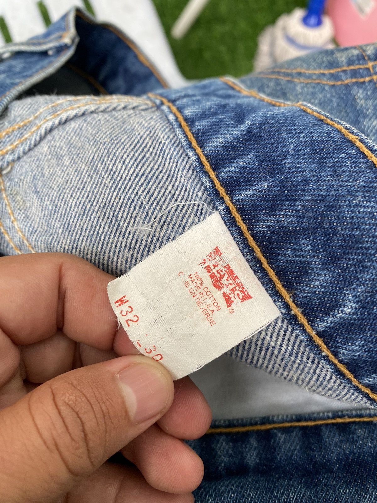Levi's × Levi's Vintage Clothing × Vintage W32x29.5 Vintage levi's 517 flare bootcut orange tab Size US 32 / EU 48 - 6 Thumbnail