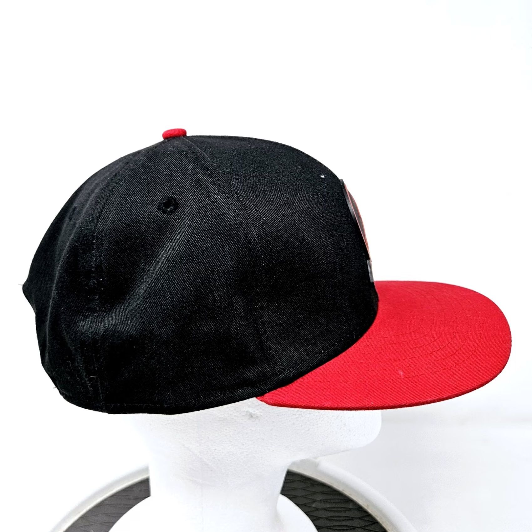 DC Comics DC Comics Flash Hat Cap Snap Back Black Red Mens Baseball Cap Adjustable Black Size ONE SIZE - 3 Thumbnail