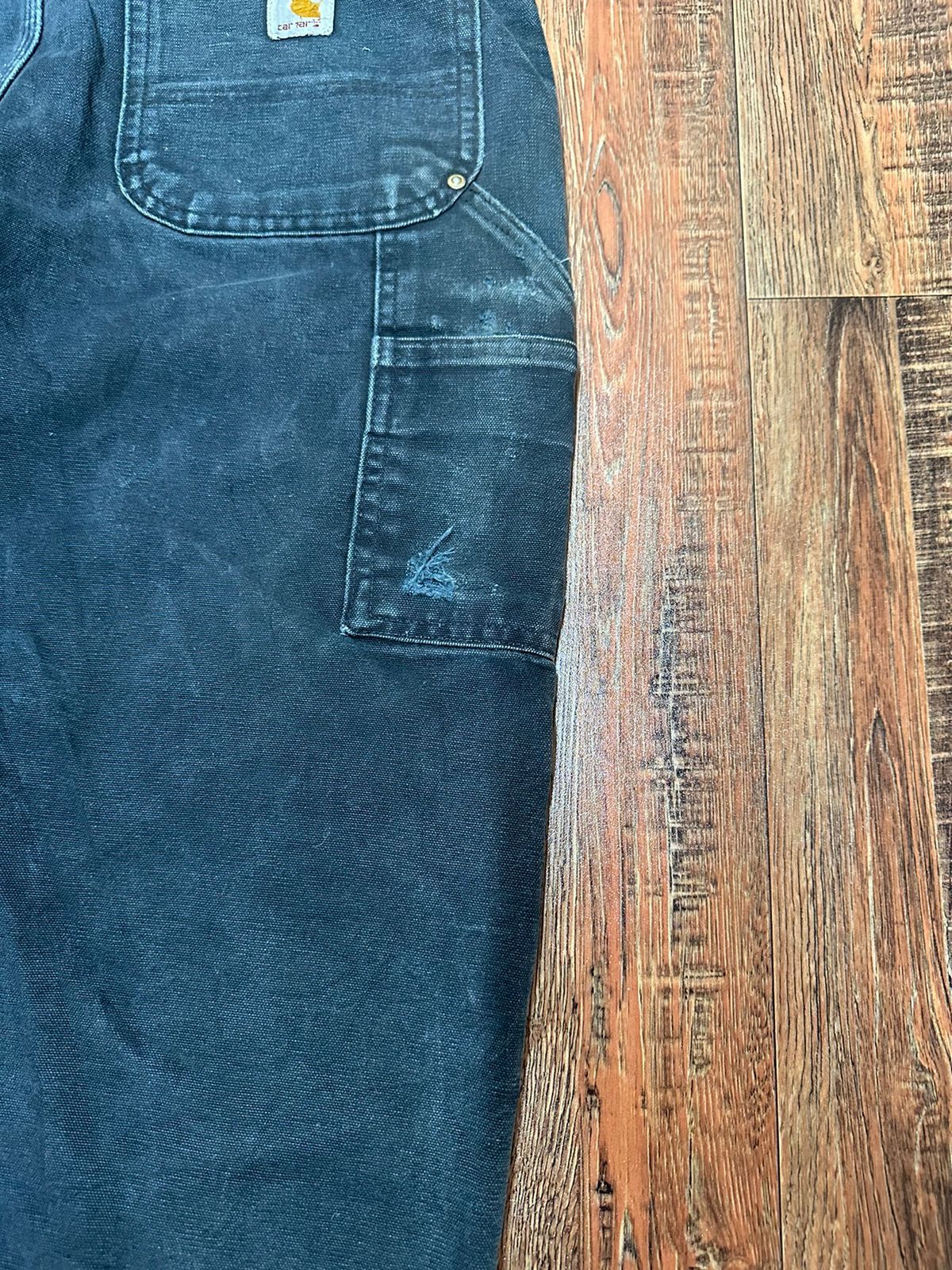 Carhartt Vintage carhartt double knee B01 BLK Size US 34 / EU 50 - 5 Thumbnail