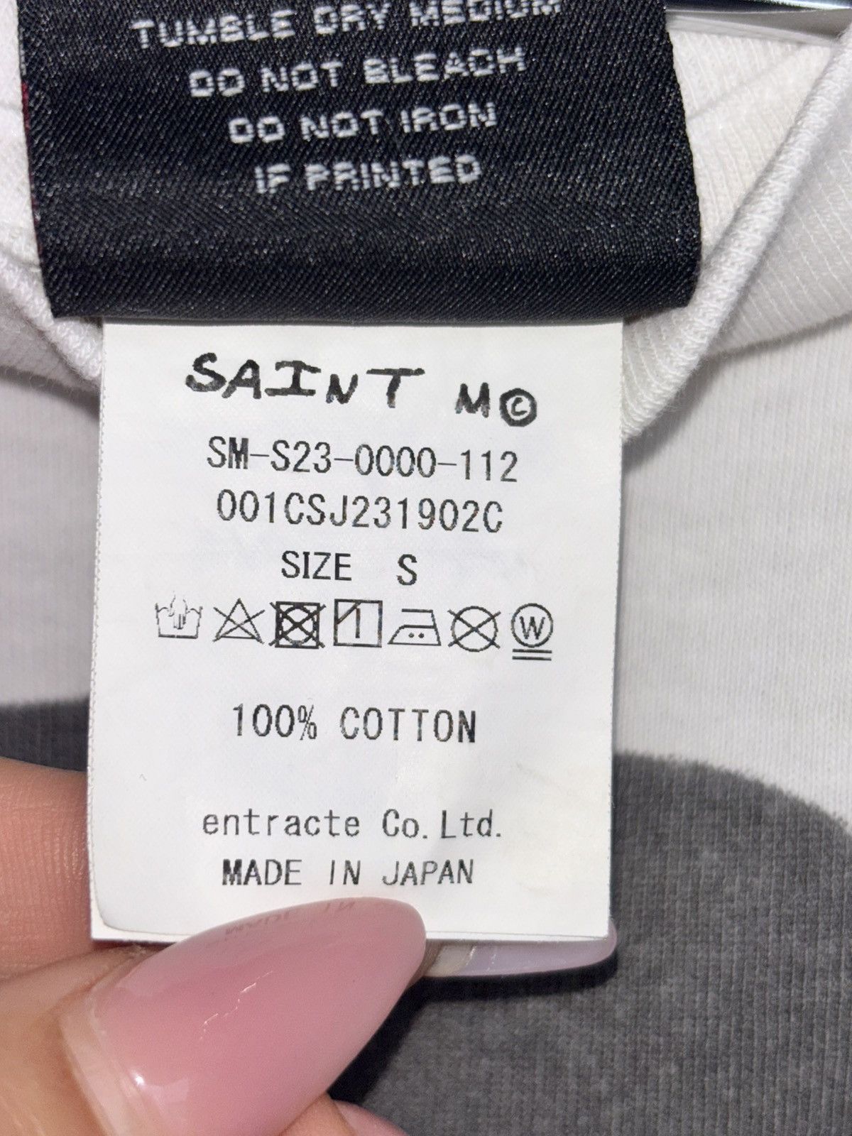 Bape × Saint Michael BAPE X SAINT MICHAEL TEE SIZE S Size US S / EU 44-46 / 1 - 6 Thumbnail