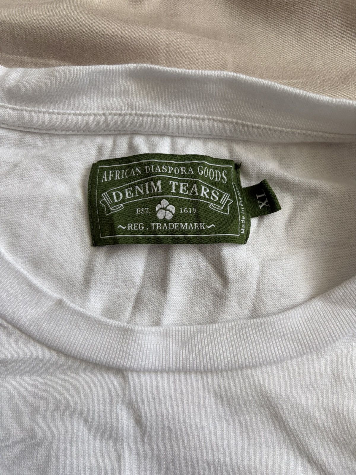 DENIM TEARS Denim Tears Systemic Racism Shirt Size US XL / EU 56 / 4 - 5 Thumbnail