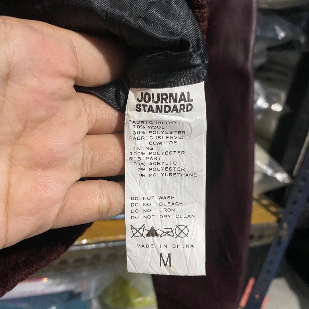 Journal Standard Journal standart varsity wool leather jacket Size US M / EU 48-50 / 2 - 4 Thumbnail