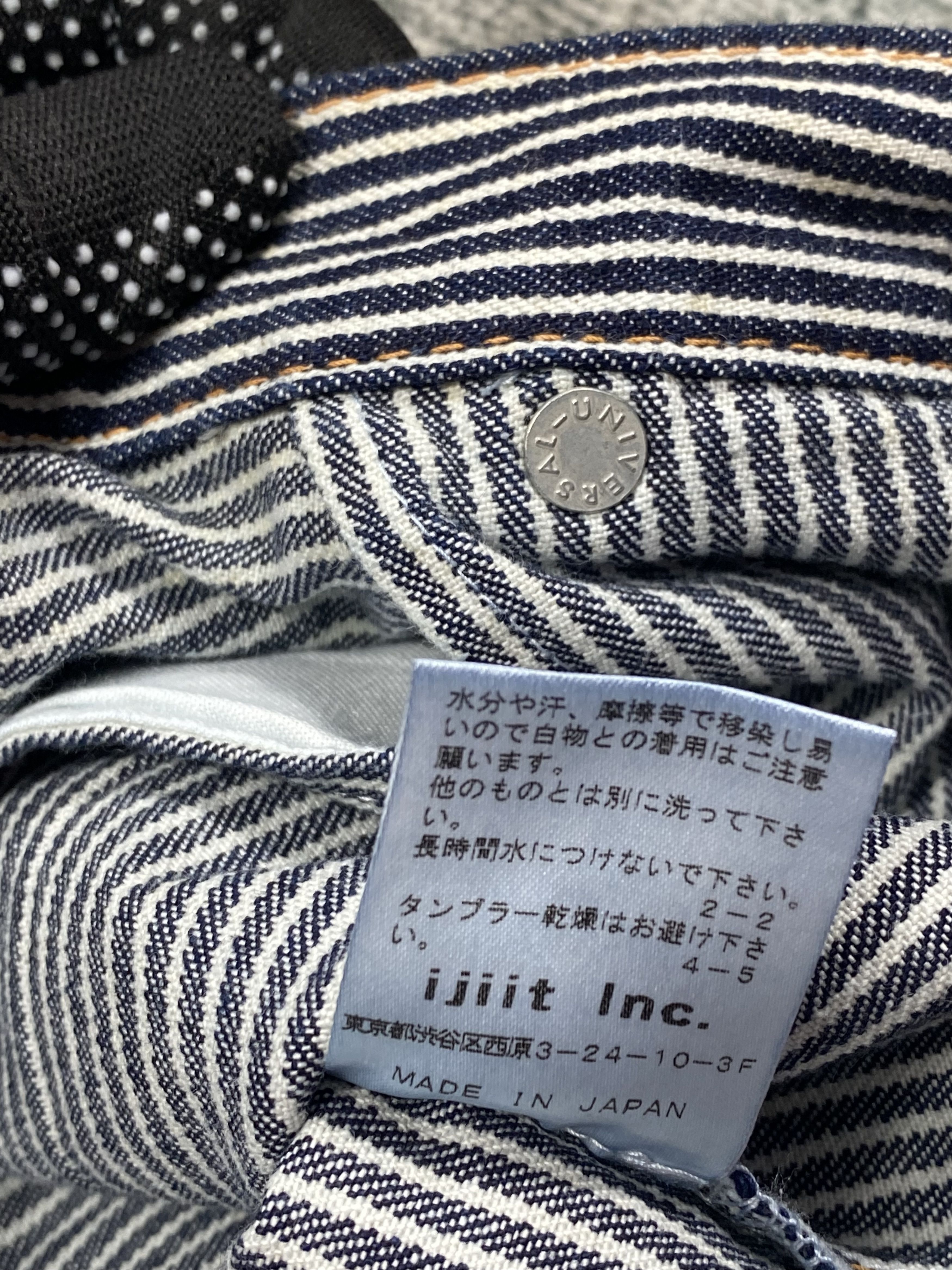 Designer Japanese Keiji Itakura Wabash Denim Rare Pocket Designed Size US 28 / EU 44 - 7 Thumbnail